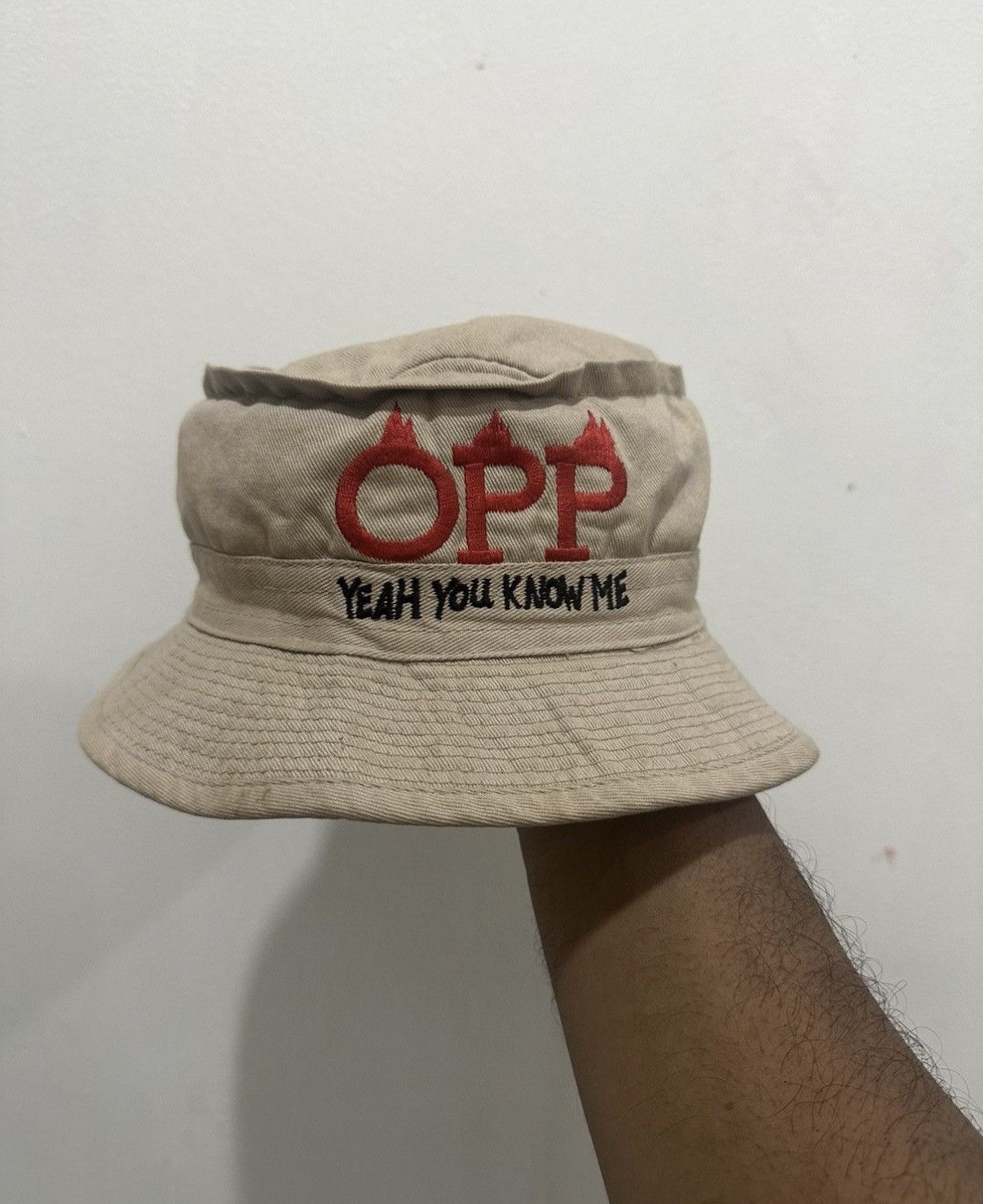 Vintage VTG O.P.P Naughty By Nature Bucket Hat Size ONE SIZE - 1 Thumbnail