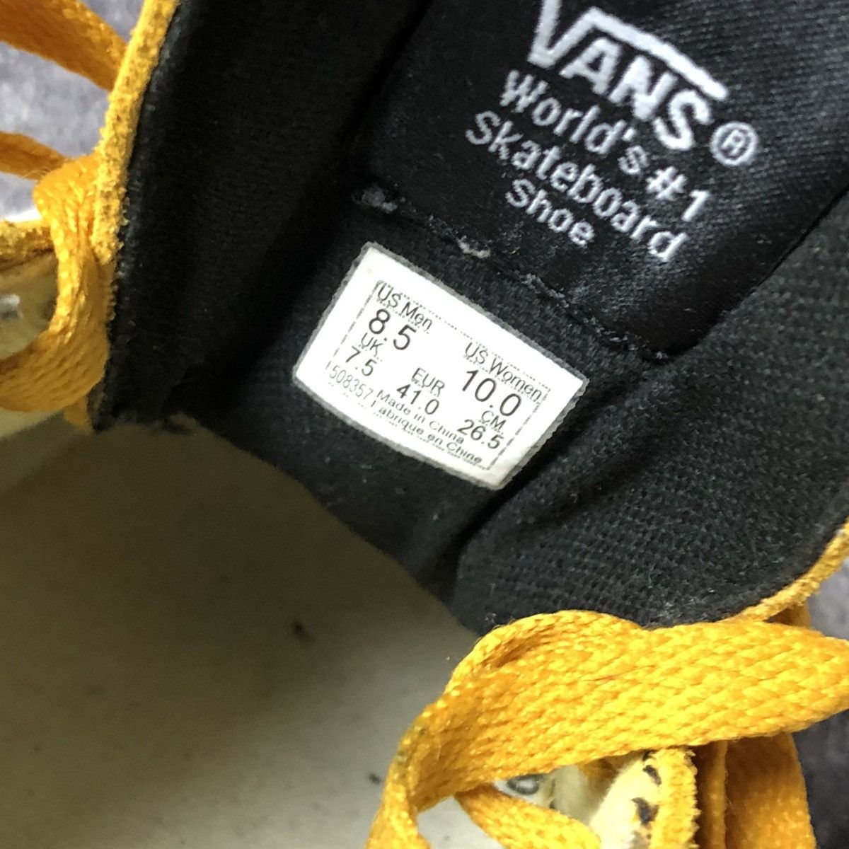 Vans Vans Epoch Sprt Yellow Size US 8.5 / EU 41-42 - 8 Thumbnail