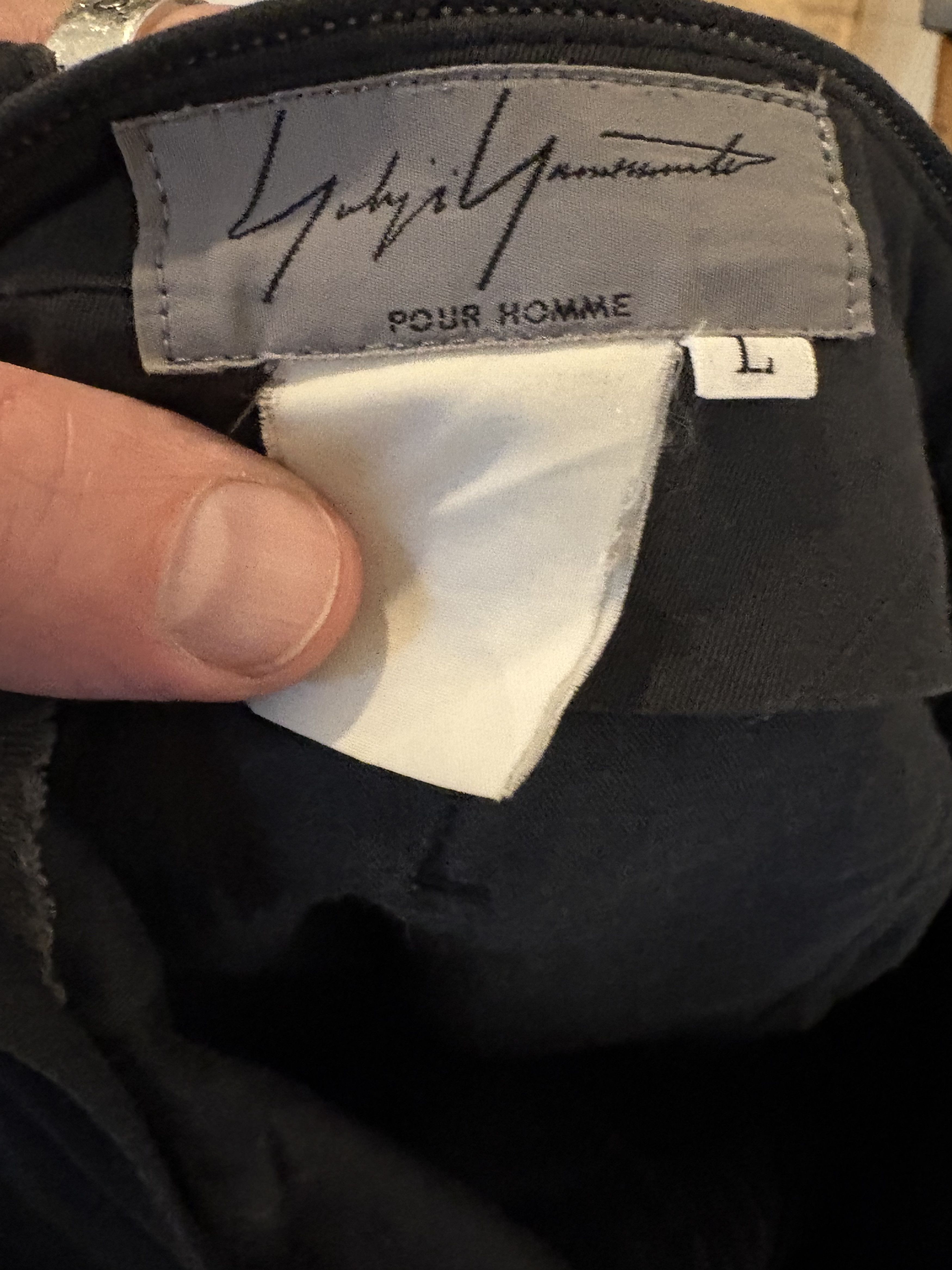 Yohji Yamamoto Yohji Yamamoto Pour Homme Pinstripe Jeans Size US 32 / EU 48 - 7 Thumbnail