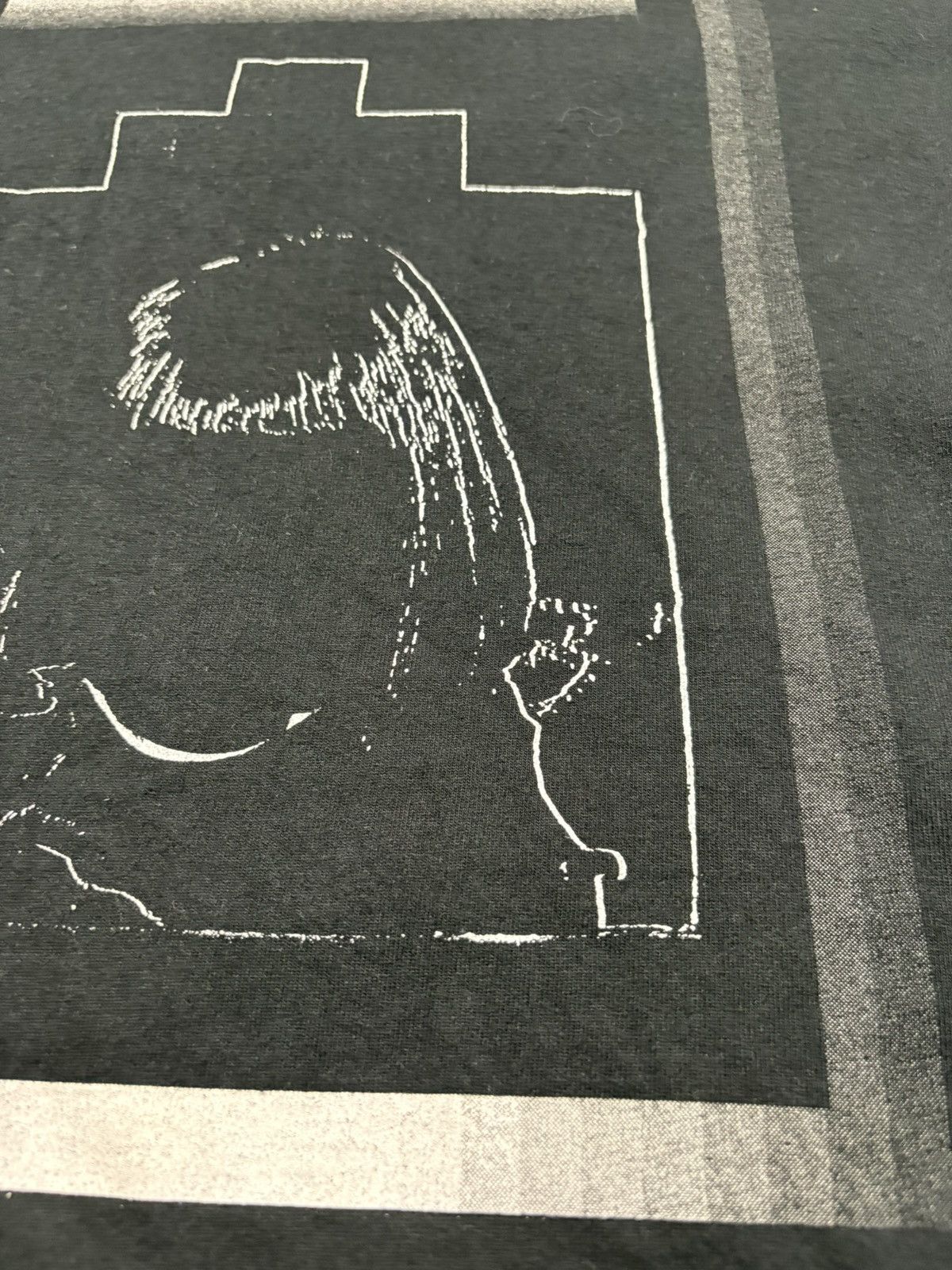 Cav Empt Cav Empt Scanner AW24 Graphic Tee Black Made In Japan L Y2K Size US L / EU 52-54 / 3 - 9 Thumbnail