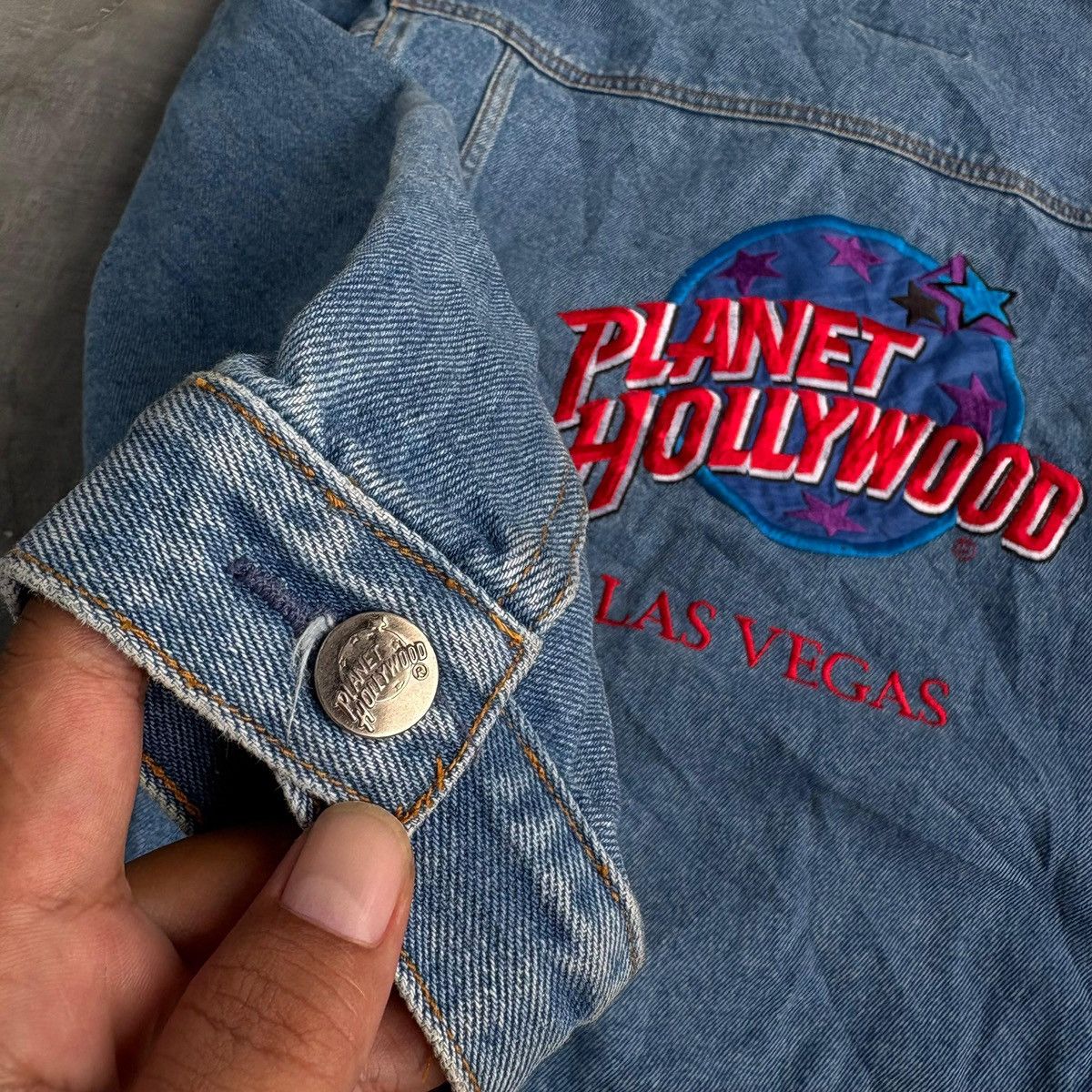 Planet Hollywood Vintage Jacket Planet Hollywood Size US L / EU 52-54 / 3 - 8 Thumbnail
