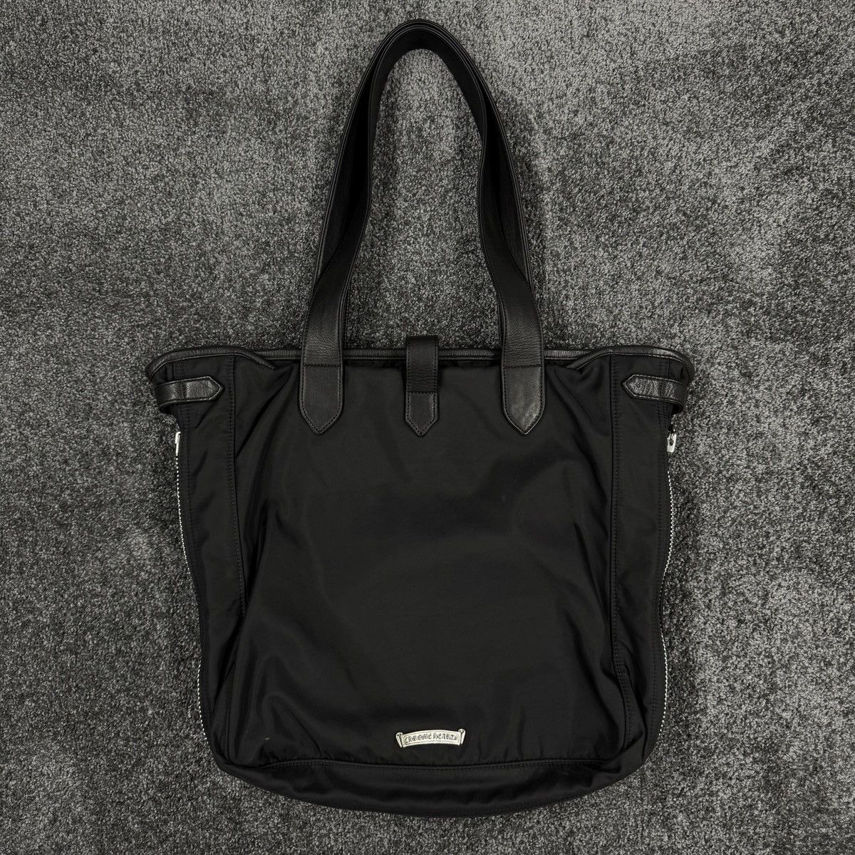 Chrome Hearts Chrome Hearts Gunslinger Nylon Leather Handle Tote Bag Size ONE SIZE - 2 Thumbnail