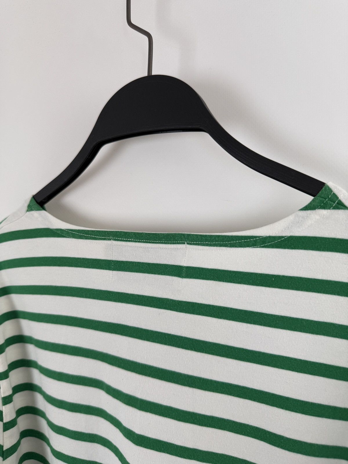 Other Breton Shirt Co. Sailor White Green Stripe Long Sleeve Size US XXL / EU 58 / 5 - 7 Thumbnail