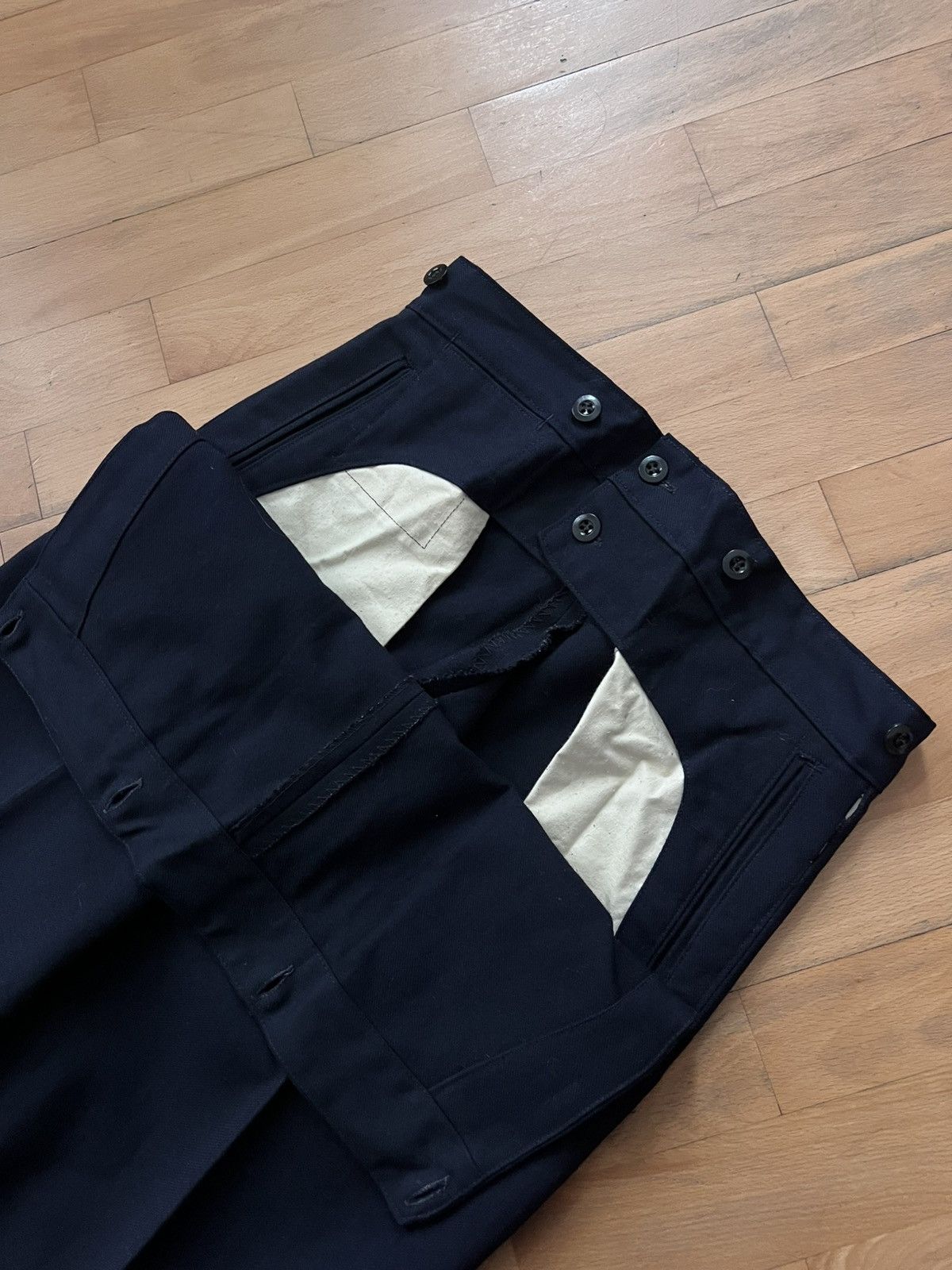 Vintage Vintage 1969 sailor wool trousers Size US 32 / EU 48 - 3 Thumbnail