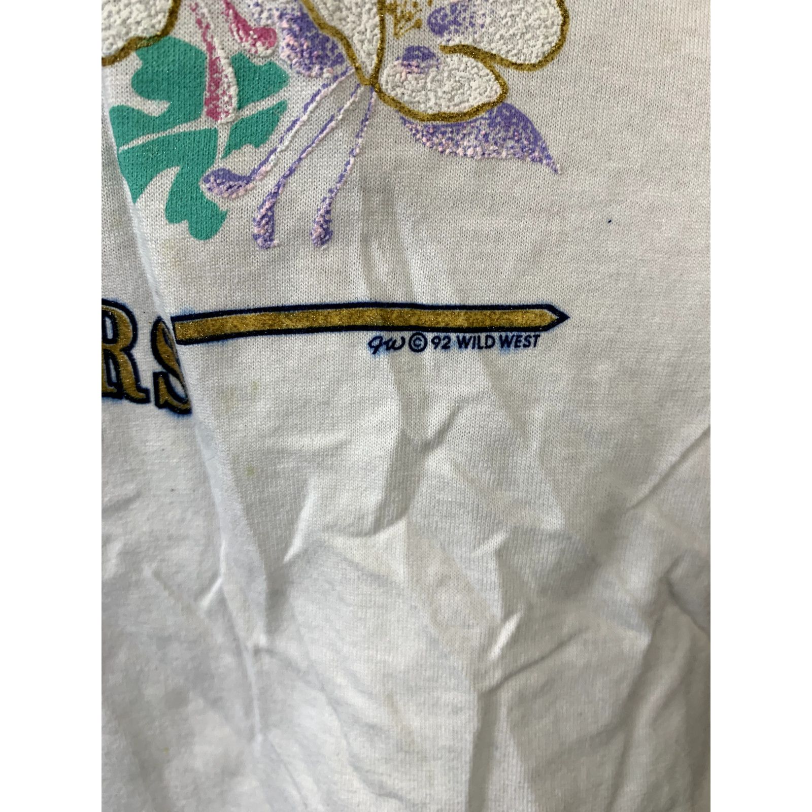 Jerzees Vintage Test Print Shirt Sun Valley Washington White L Tee Size US L / EU 52-54 / 3 - 15 Thumbnail