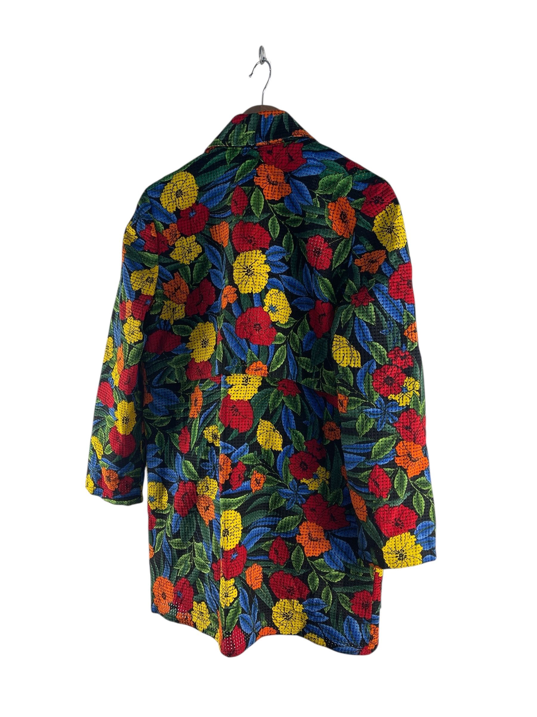 Other Vintage JJ Collection Floral Pattern Jacket Size S / US 4 / IT 40 - 7 Thumbnail