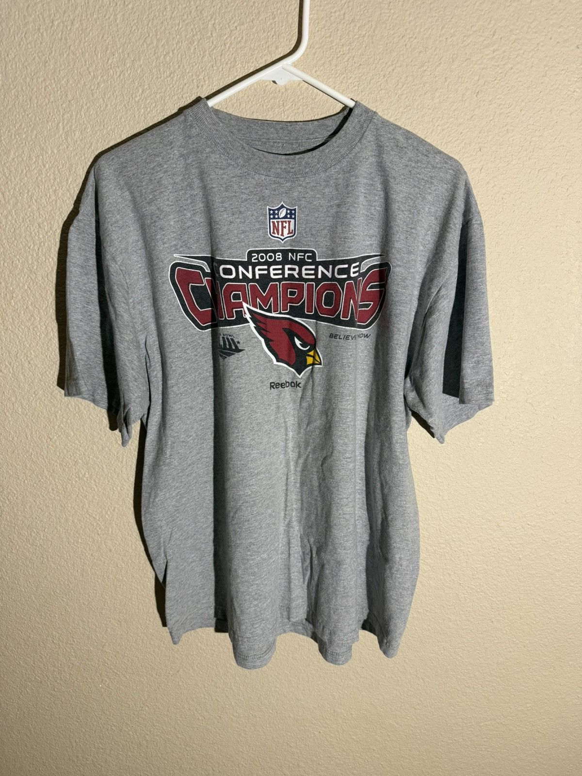NFL × Reebok × Vintage Arizona Cardinals 2008 vintage t shirt Size US L / EU 52-54 / 3 - 1 Thumbnail