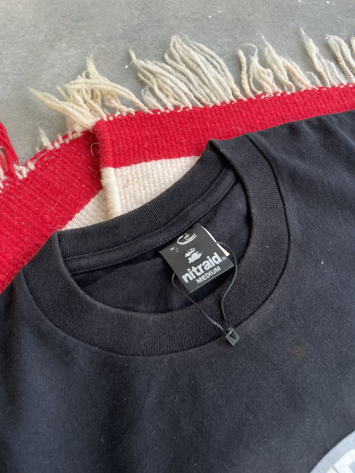 Japanese Brand × Nitraid × Vintage VTG Nitraid Anti Babylon Equipment Tee Size US M / EU 48-50 / 2 - 4 Thumbnail