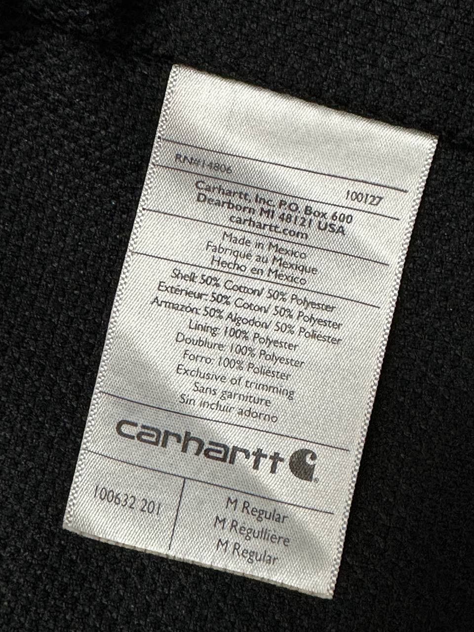 Carhartt × Vintage ☀️ Sun Faded Carhartt Rain Defender Zip Up Hoodie (PIT 24.5) Size US M / EU 48-50 / 2 - 12 Thumbnail