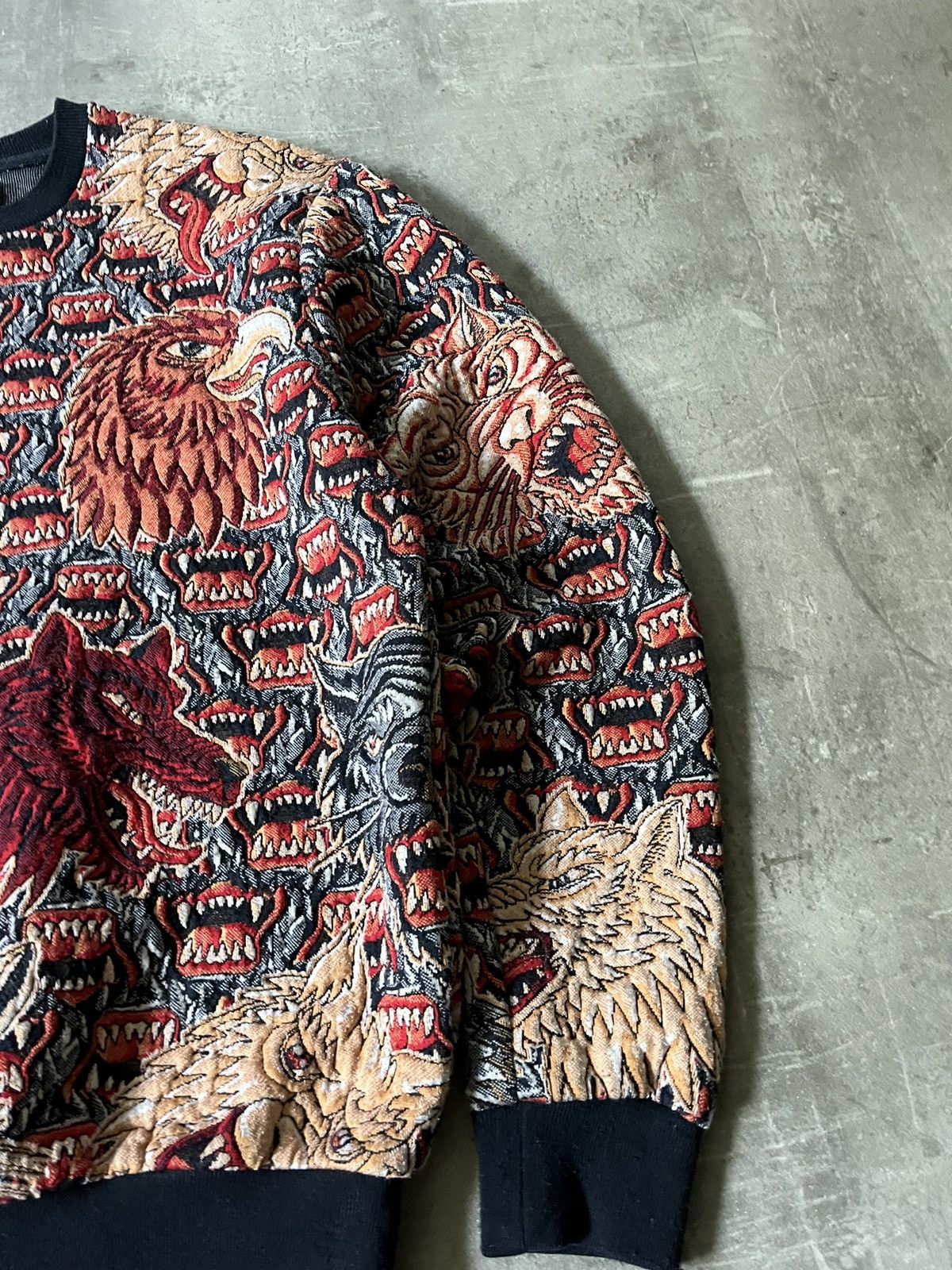 Zara ZARA man multicolor animal print all over sweatshirt Size US S / EU 44-46 / 1 - 4 Thumbnail