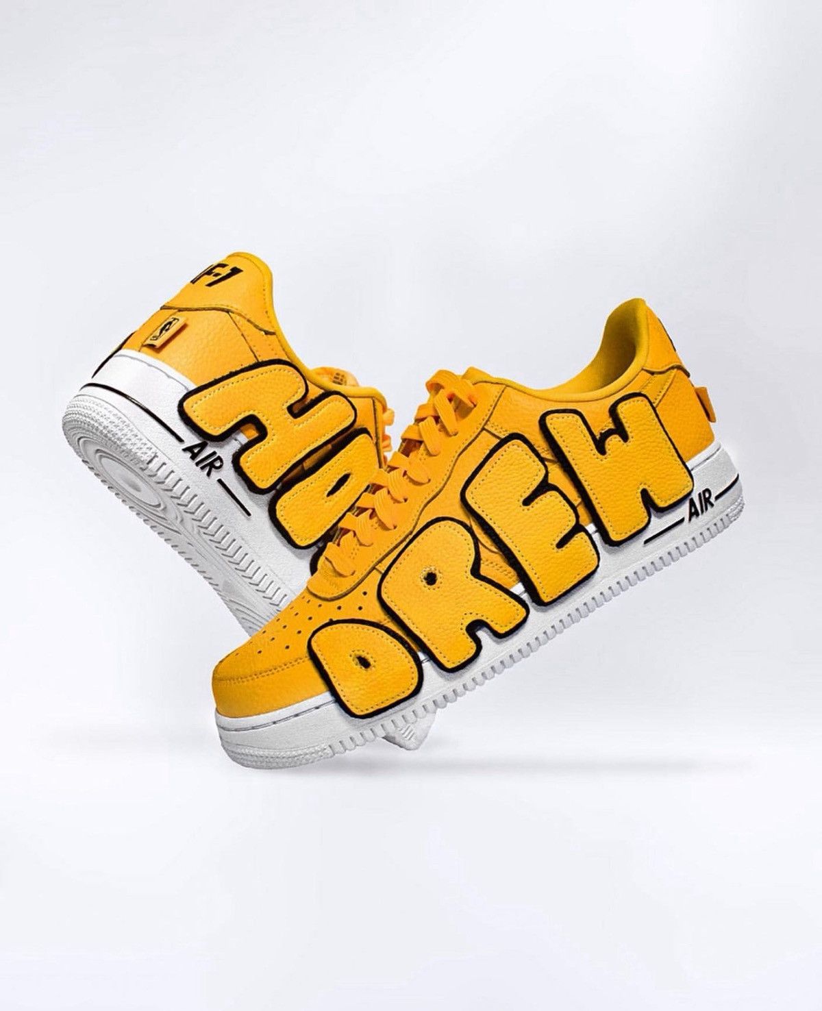 Drew House Nike Air Force One Yellow