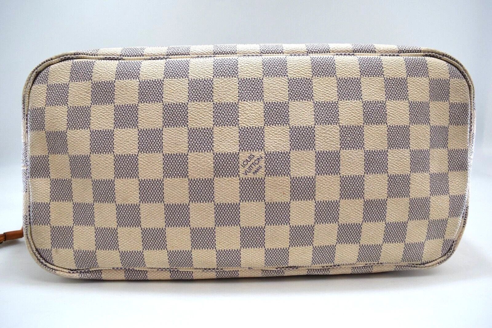 Louis Vuitton Louis Vuitton Neverfull Tote Bag Damier Azur Canvas N51107 Size ONE SIZE - 7 Thumbnail