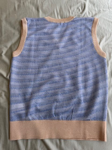 Our Legacy Knitted Vest Cartoon Static Stripe Size US S / EU 44-46 / 1 - 2 Thumbnail
