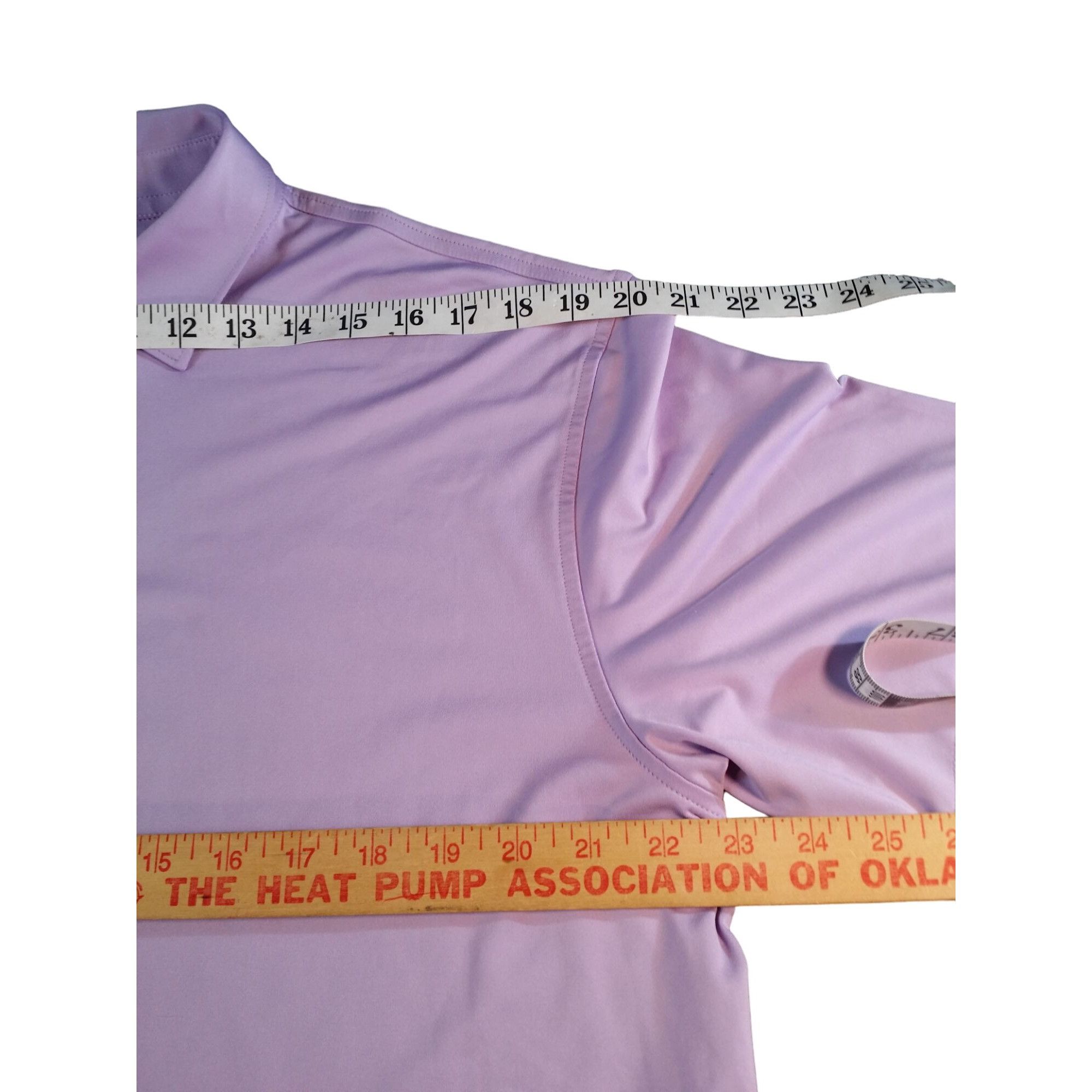 Peter Millar Peter Millar Summer Comfort Golf Polo Men Sz L Purple Casual Size US L / EU 52-54 / 3 - 5 Thumbnail