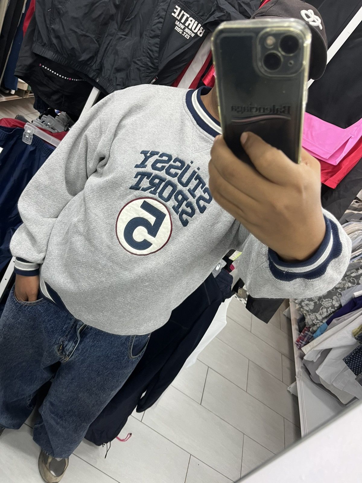 Stussy vintage 90s STUSSY sweatshirt Size US L / EU 52-54 / 3 - 9 Thumbnail