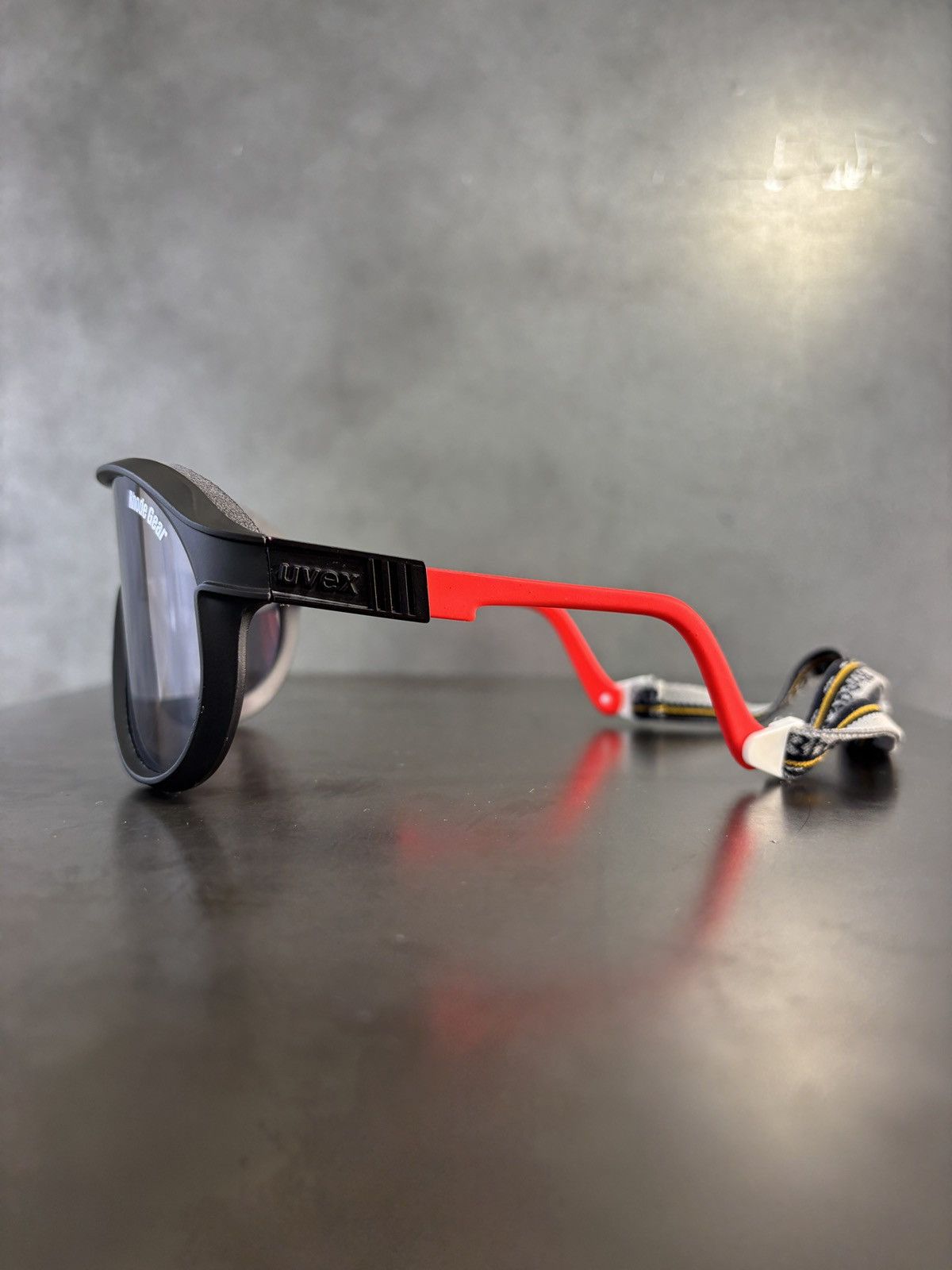 Other × Vintage 1980s Uvex Sportstyle Shield Sunglasses Vintage Cycling USA Size ONE SIZE - 7 Thumbnail