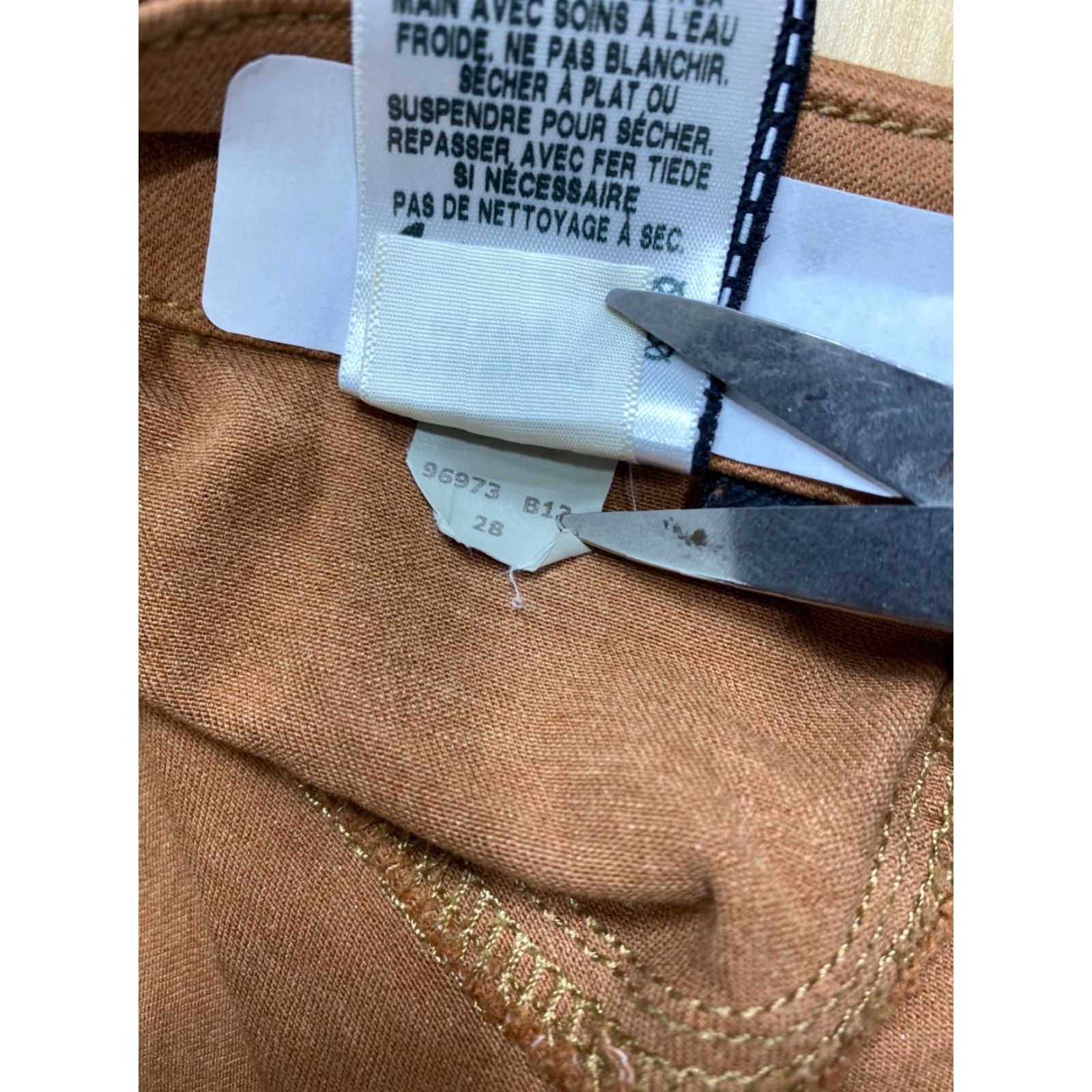 7 For All Mankind **7 for All Mankind Skinny Jeans Women's 28 Brown Orange** User: 7 for All Mankind Skinny Jeans Women's Size 28 Brown Orange Size 28" / US 6 / IT 42 - 6 Thumbnail