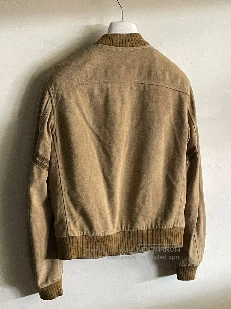 Dries Van Noten Dries Van Noten Suede Leather Jacket. Size US L / EU 52-54 / 3 - 4 Thumbnail