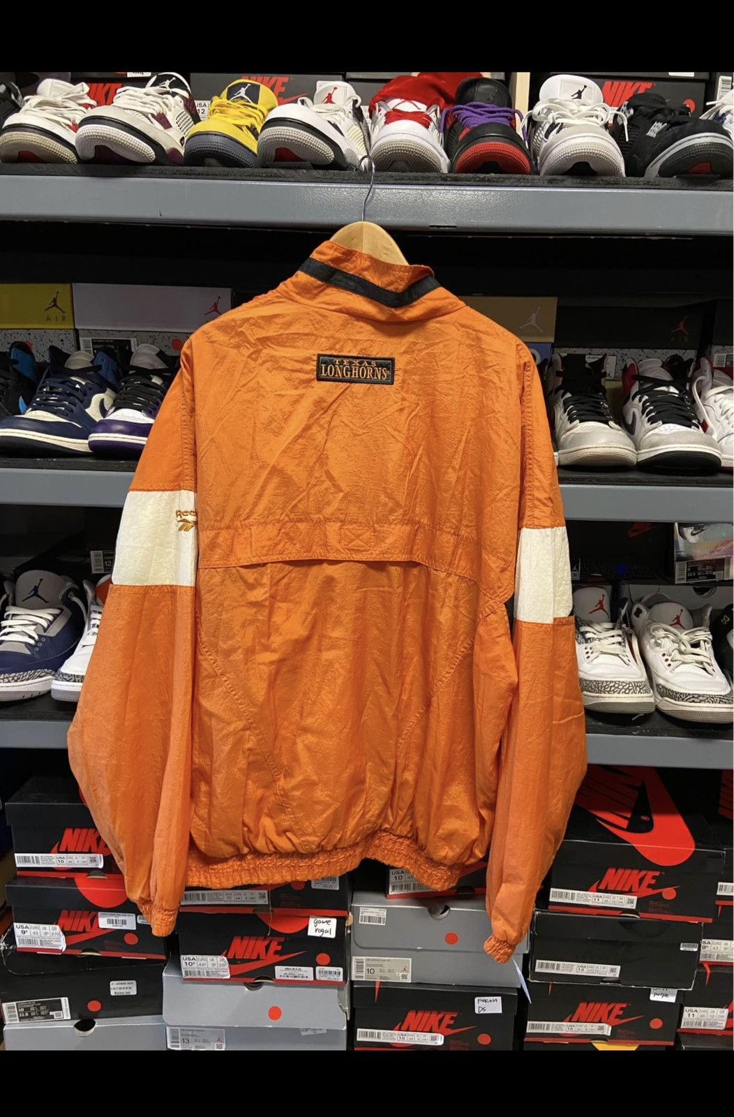 Reebok × Vintage 90s texas Longhorns windbreaker Size US XL / EU 56 / 4 - 2 Thumbnail