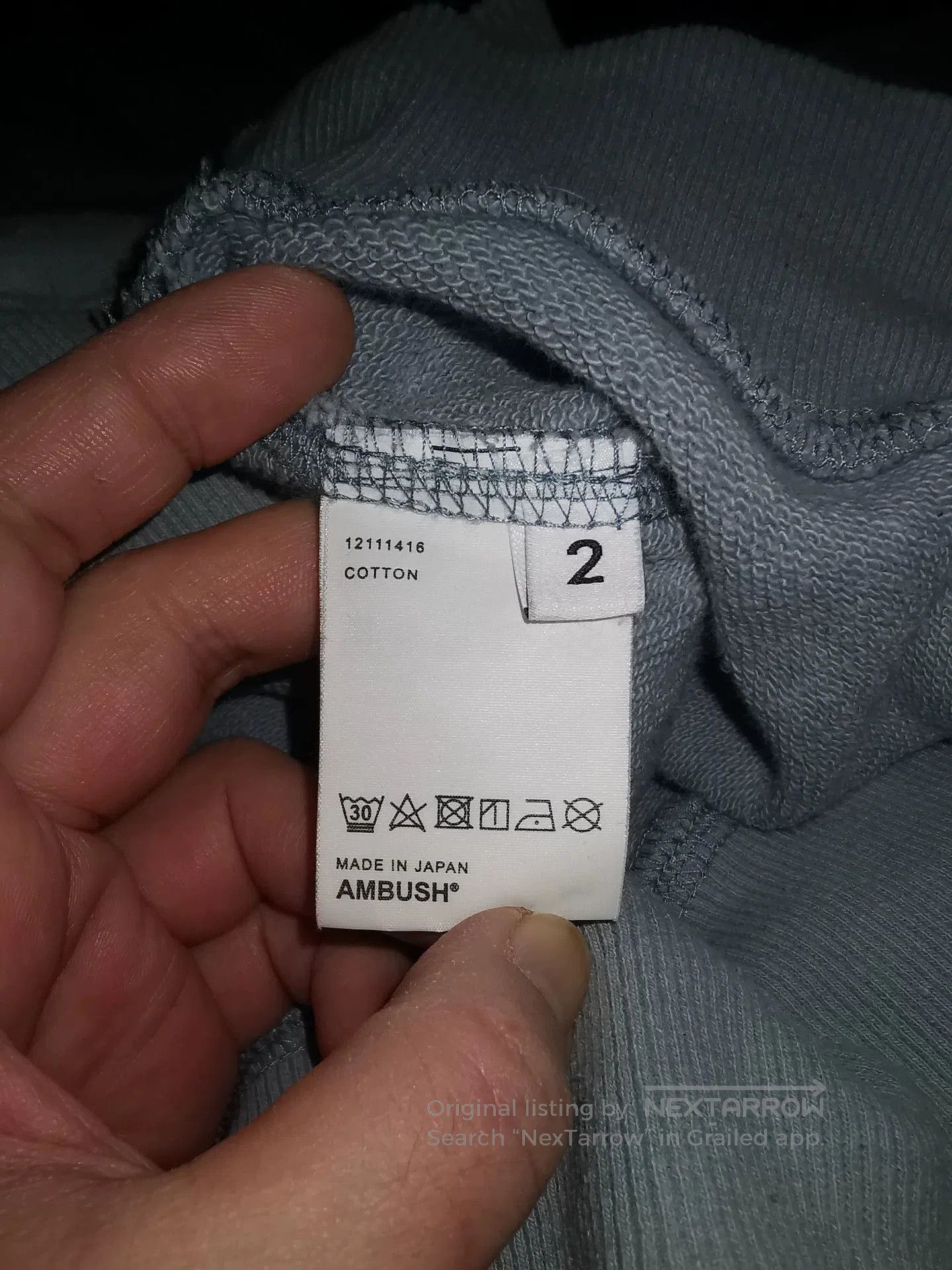 Ambush Design ambush oversized hoodie with unique design. Size US XL / EU 56 / 4 - 7 Thumbnail