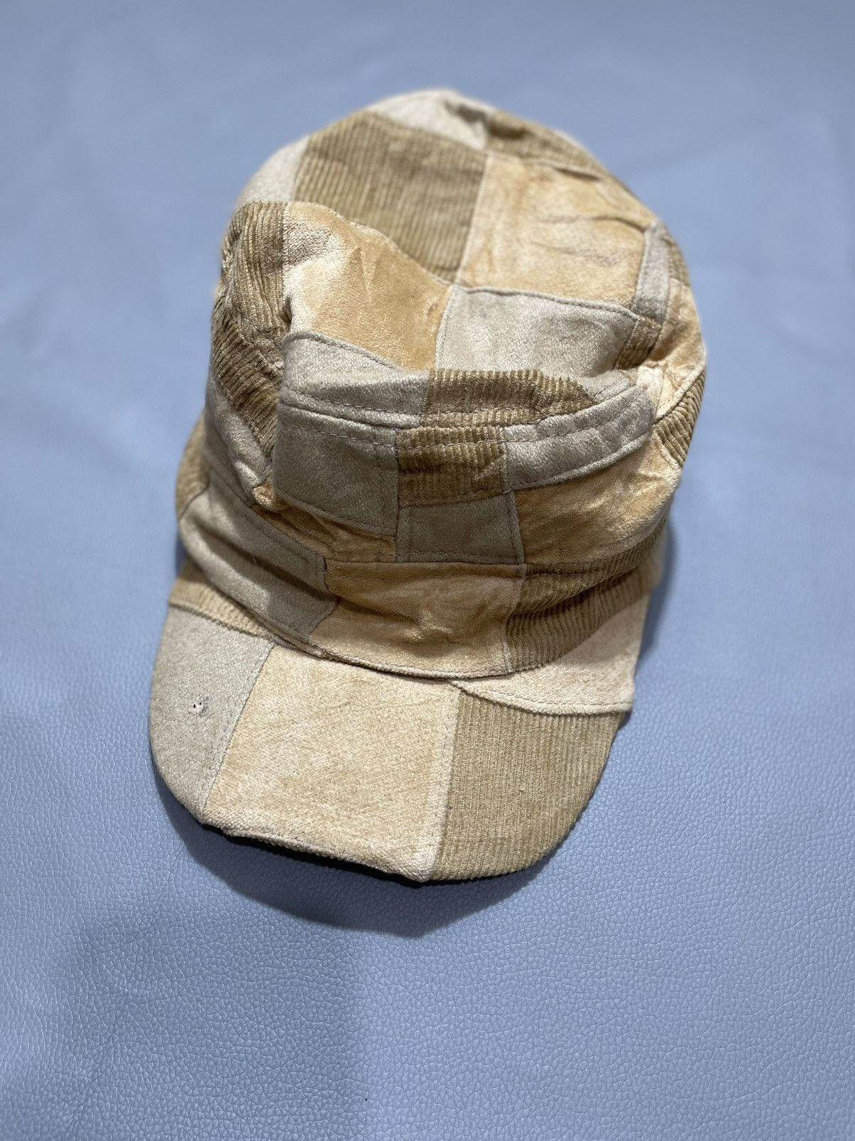 Vintage 2000s Cadet hat Patchwork Hybrid Style Size ONE SIZE - 2 Thumbnail