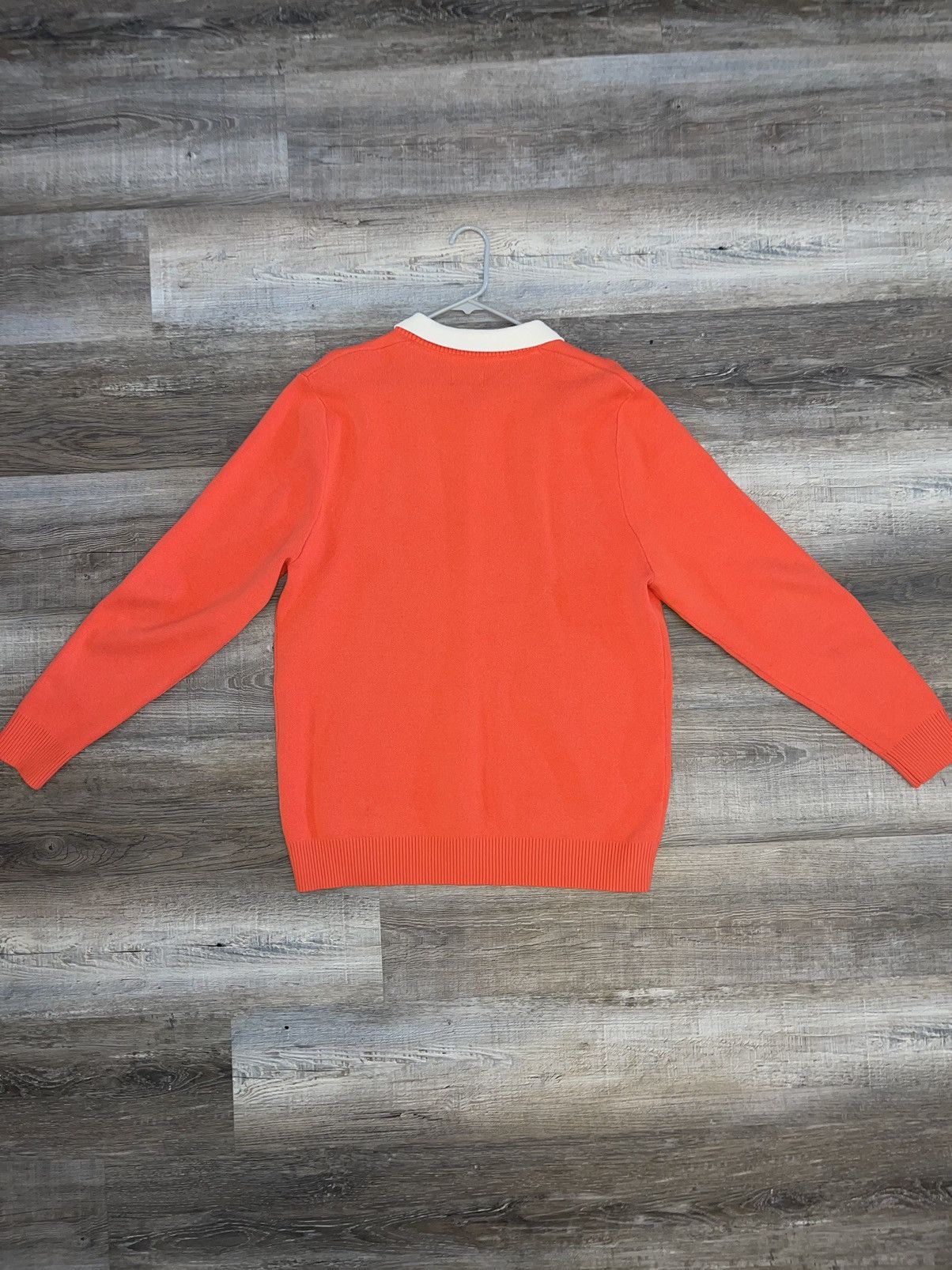 Golf Wang Golf Wang Orange Embroidered Sweater Size US XL / EU 56 / 4 - 4 Thumbnail