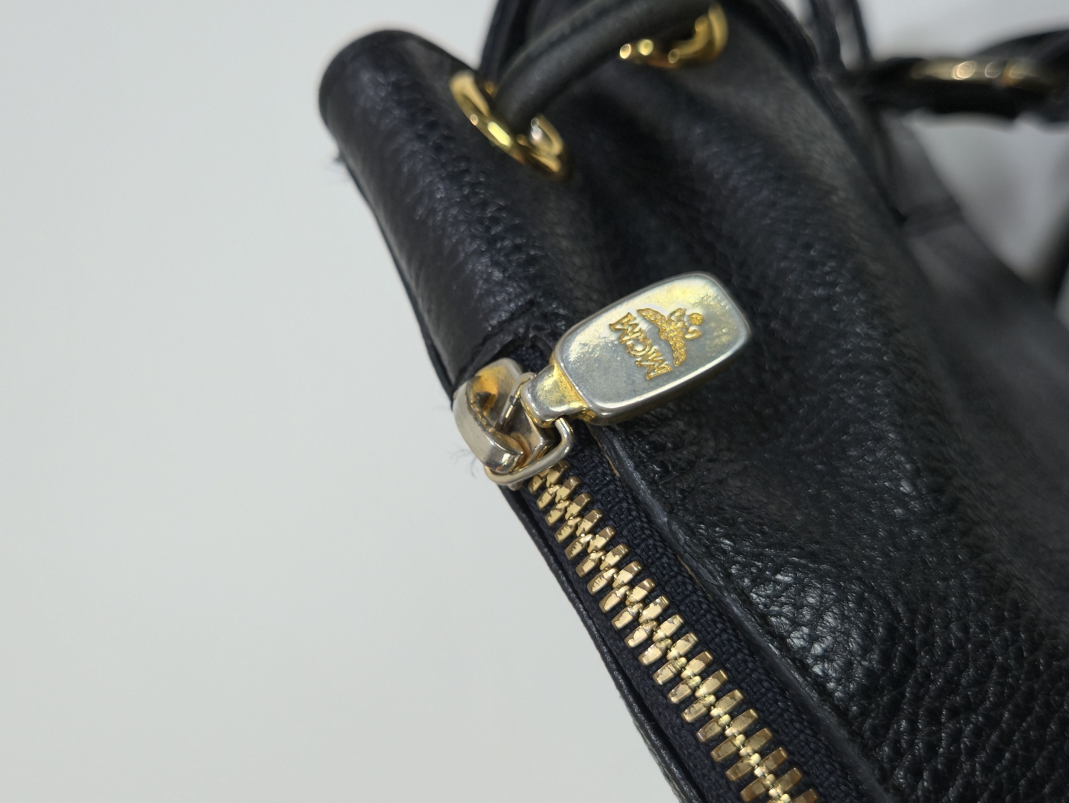 MCM Vintage MCM Gold Hardware Backpack / Bag Size ONE SIZE - 8 Thumbnail