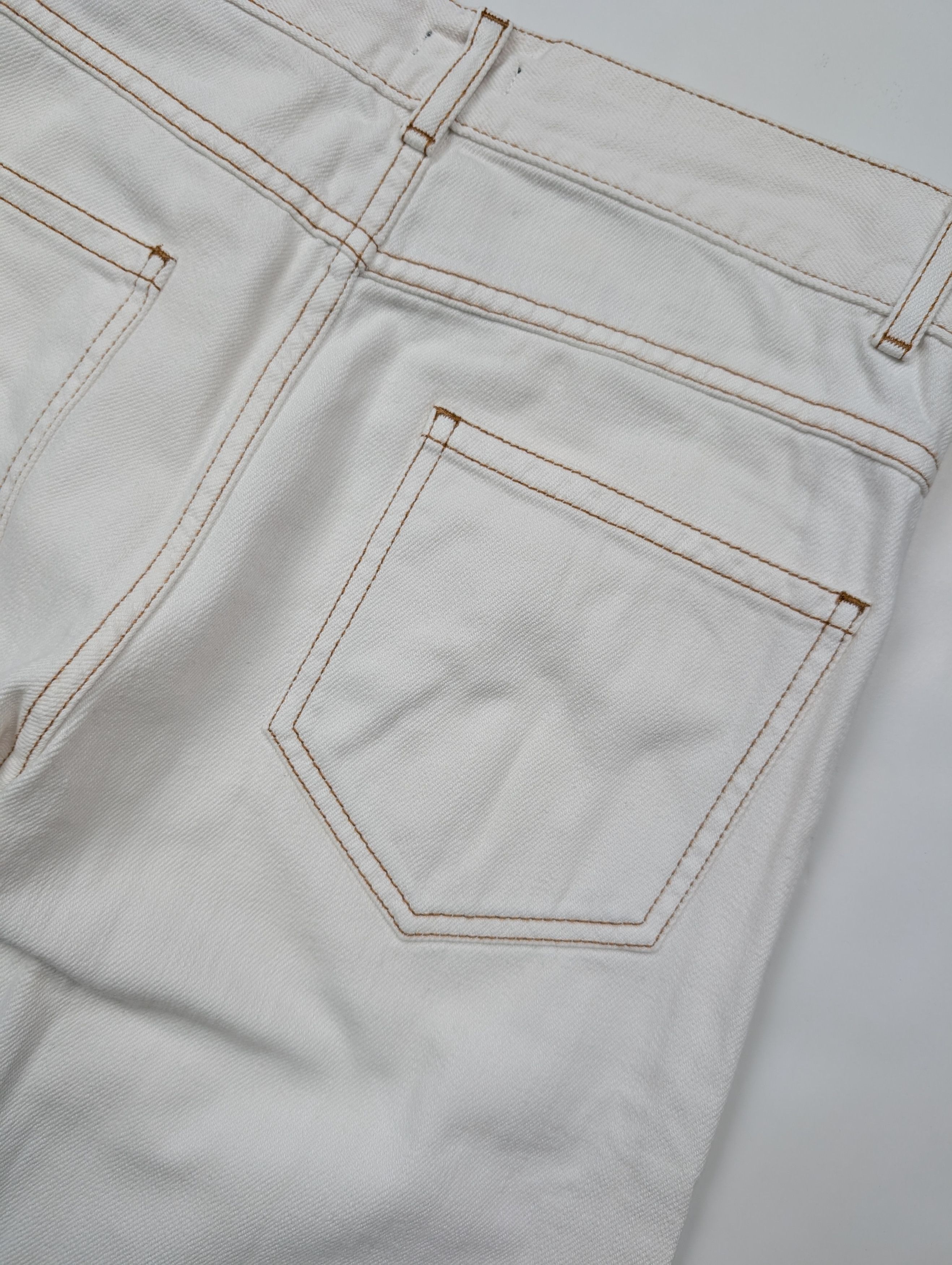 Joseph Joseph White Button-Fly Jeans Size 25" / US 0 / IT 36 - 7 Thumbnail