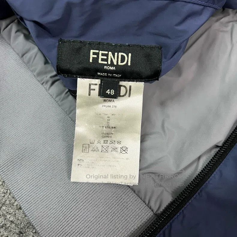 Fendi Fendi Little devil reversible hooded windbreaker, zipper j Size US M / EU 48-50 / 2 - 7 Thumbnail