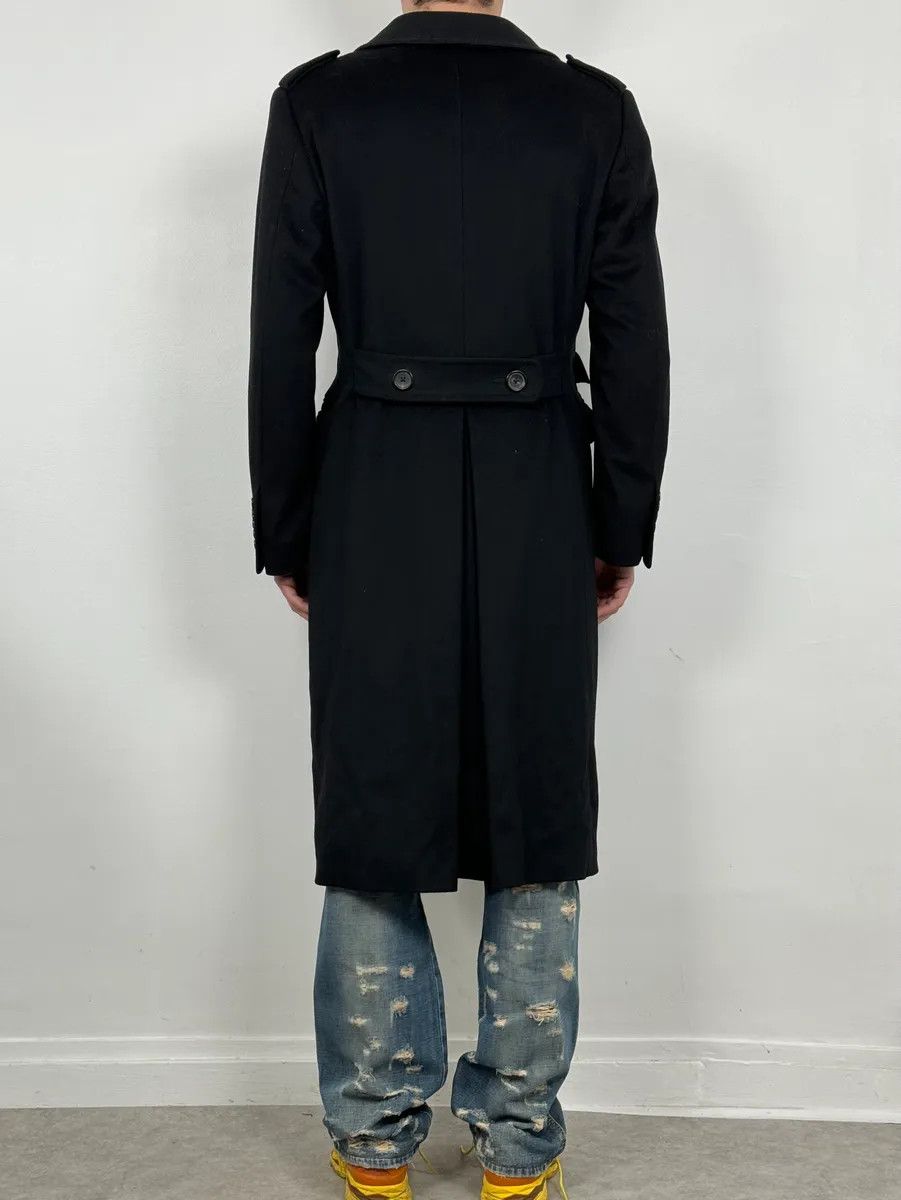Gucci 2000s Gucci Black Buttoned Trench Coat by Tom Ford Size US M / EU 48-50 / 2 - 2 Thumbnail