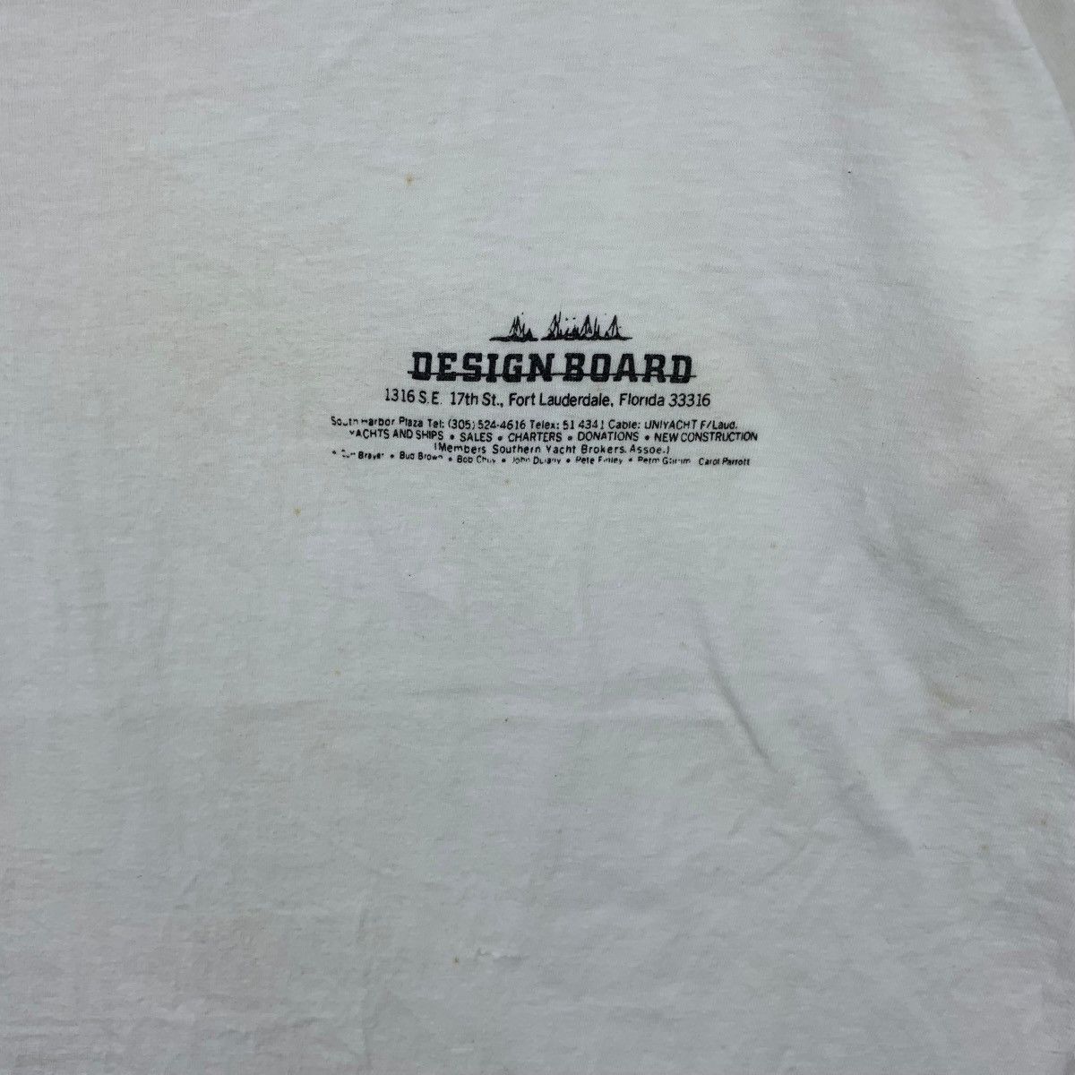 Vintage Vintage 80’ CELIROS DESIGN BOARD Yachts Ships Tee Shirt Top Size US S / EU 44-46 / 1 - 5 Thumbnail