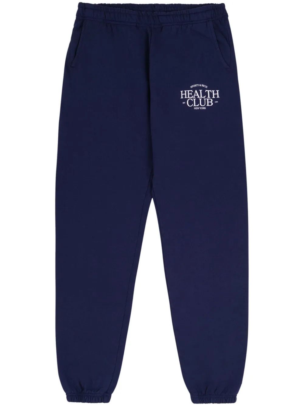 Sporty & Rich o1mle0525 SR Health Sweatpant in Navy Size 32" / US 10 / IT 46 - 1 Thumbnail
