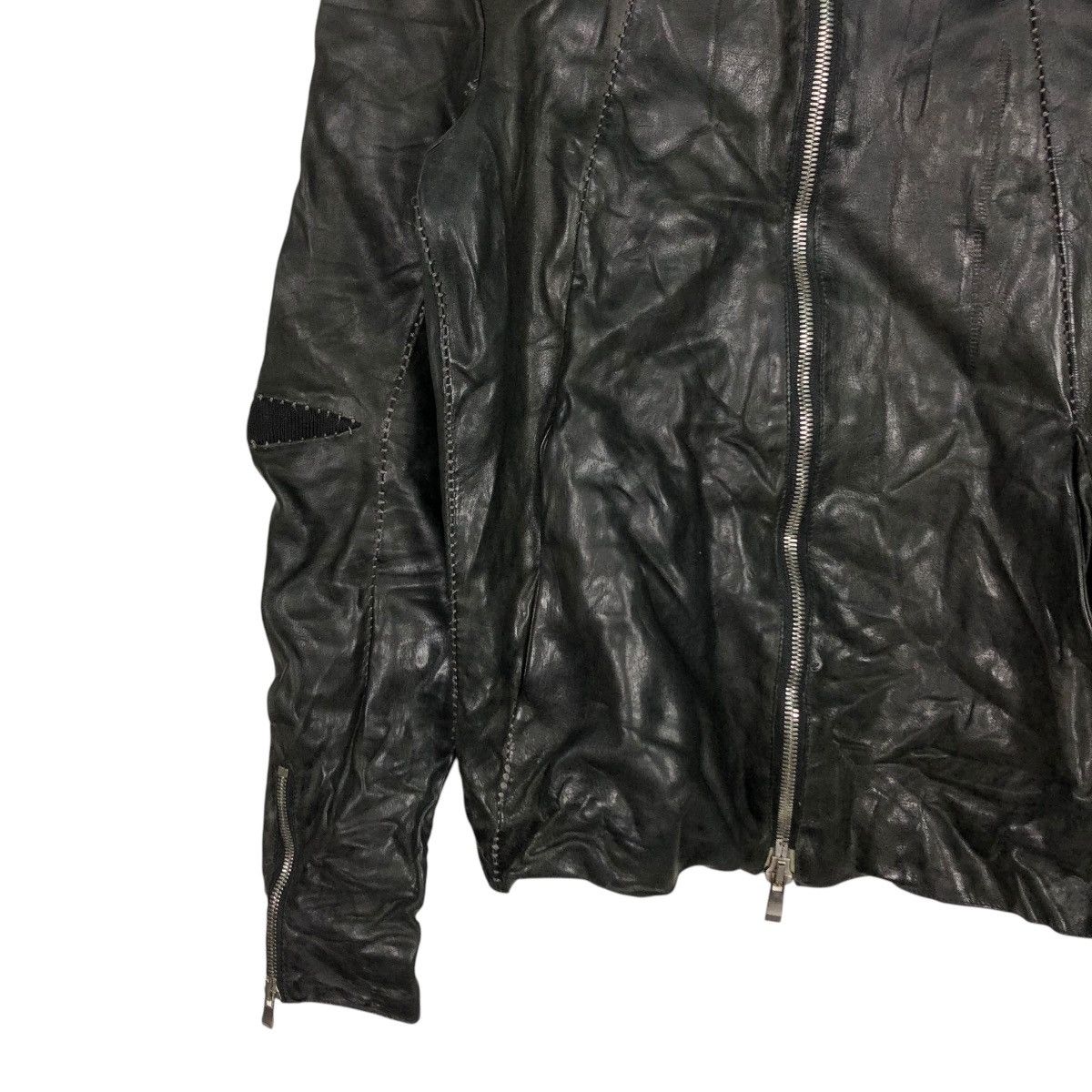 Incarnation 🔥VINTAGE GENUINE LEATHER BIKER JACKET INCARNATION Size US S / EU 44-46 / 1 - 8 Thumbnail