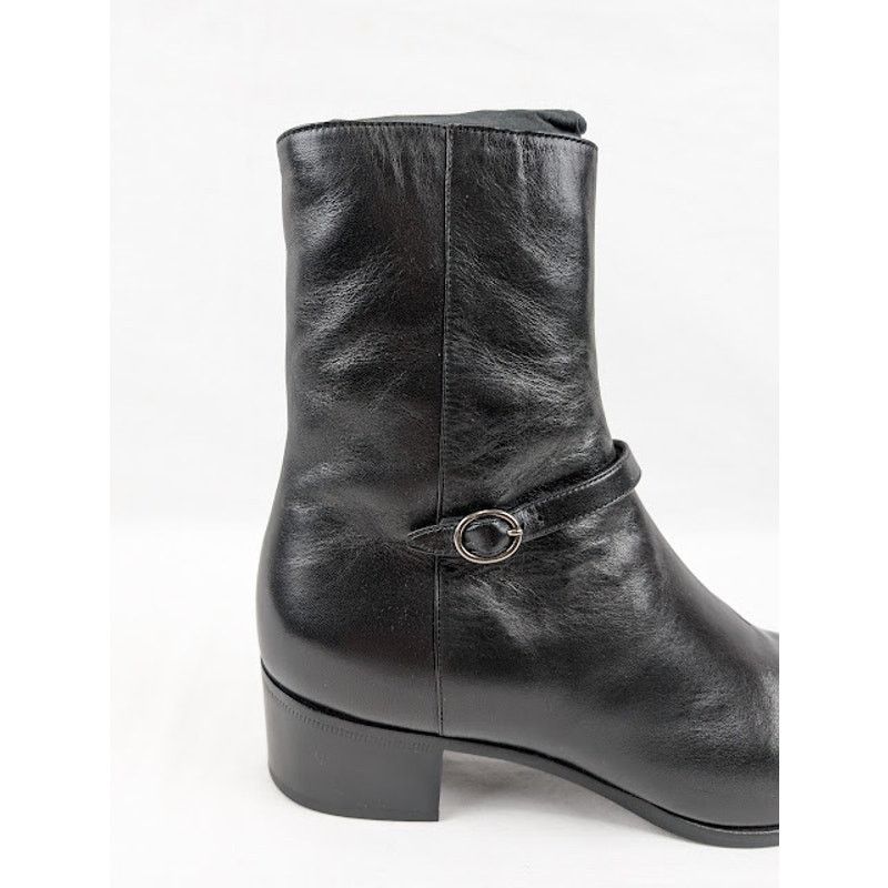 Saint Laurent Paris o1rshd1 Q:2 / Vlad 45 Zipped Boots in Black Size US 10 / EU 43 - 4 Thumbnail