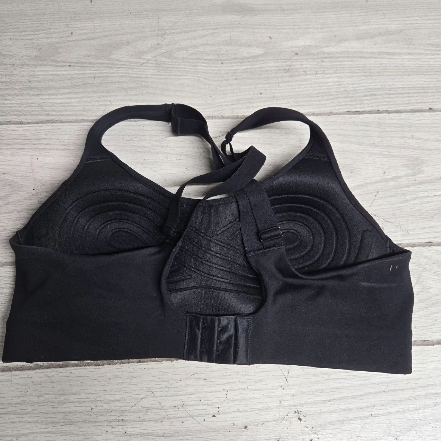 Old Navy Old Navy Active 36B GO DRY High Support Padded Brest Feeding Bra Black Straps Size ONE SIZE - 3 Thumbnail