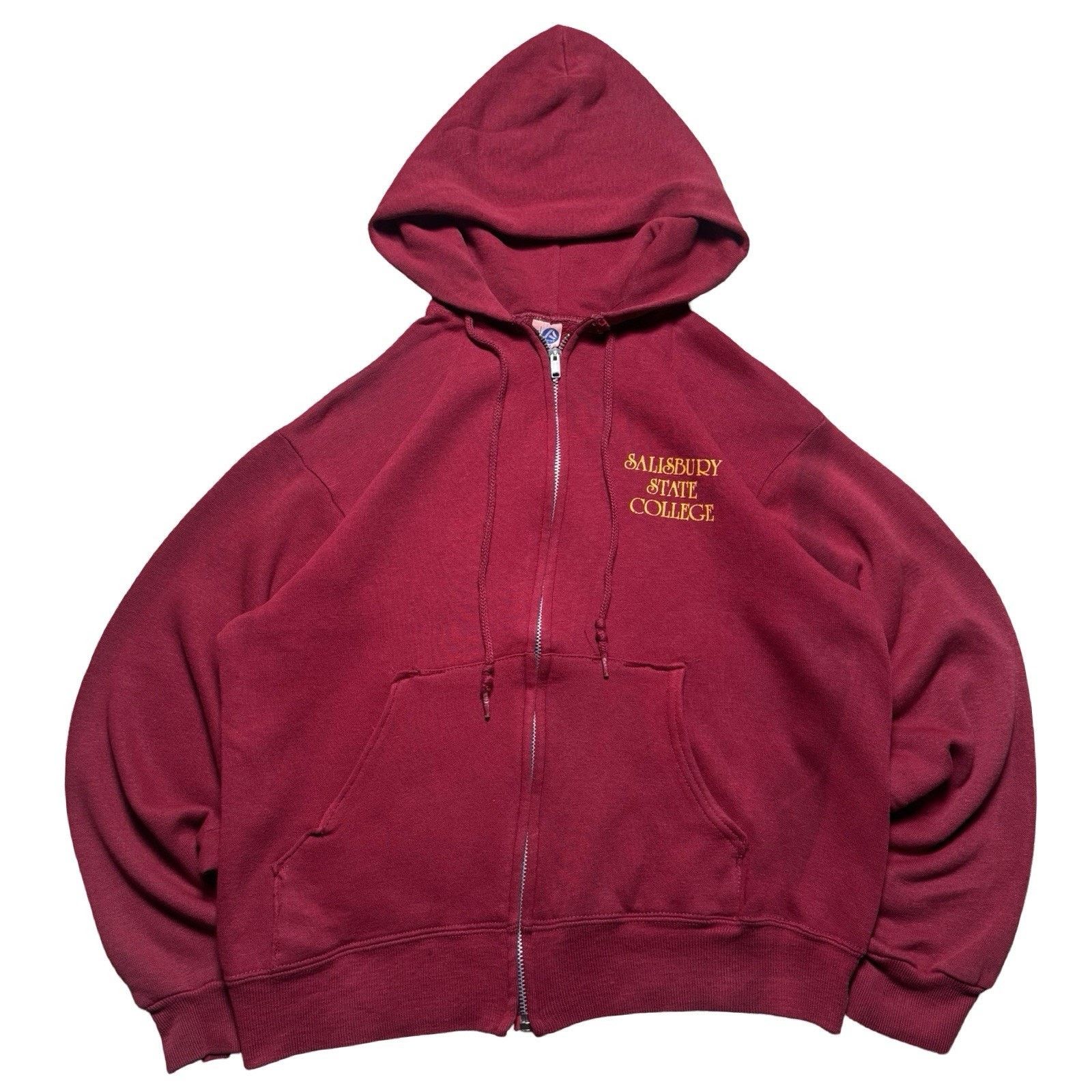 Vintage Vintage 80s Artex Salisbury University Full Zip Jacket True Size US S / EU 44-46 / 1 - 1 Thumbnail