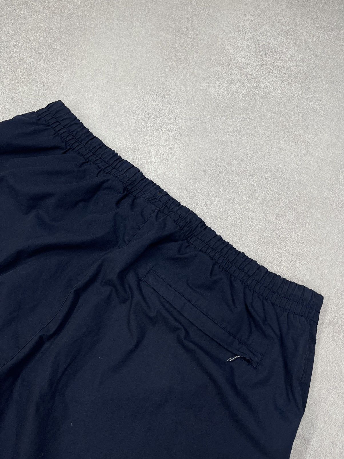 Vintage Nike Nylon Sweatpants Navy Double Logo Y2K ACG TECH
