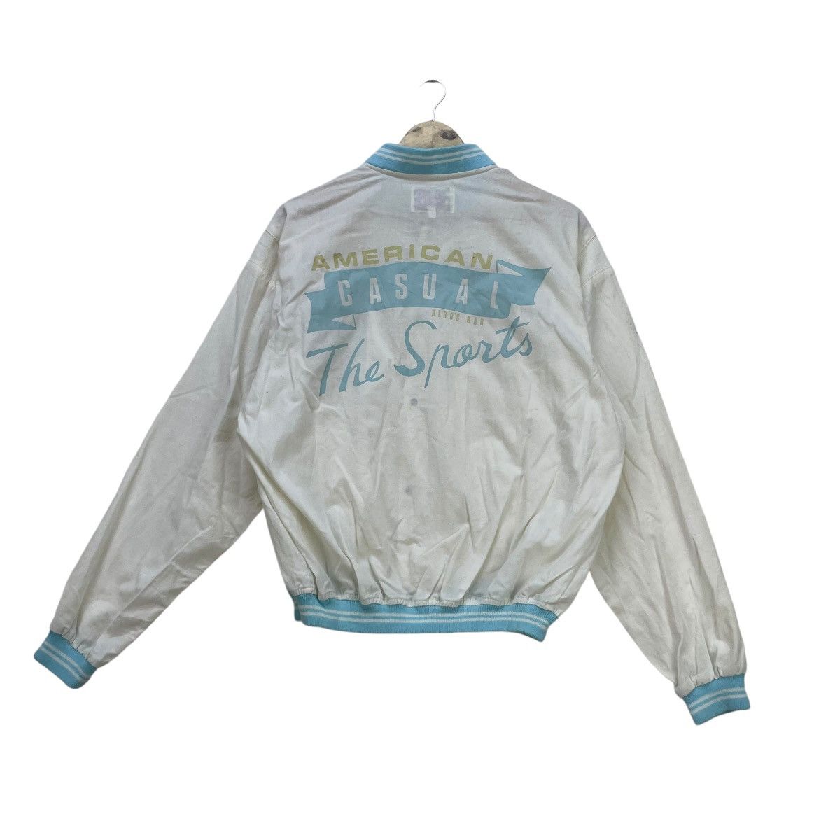 Champion × Vintage 80s Vintage BirdBar Bomber Light Jacket Size US M / EU 48-50 / 2 - 2 Thumbnail