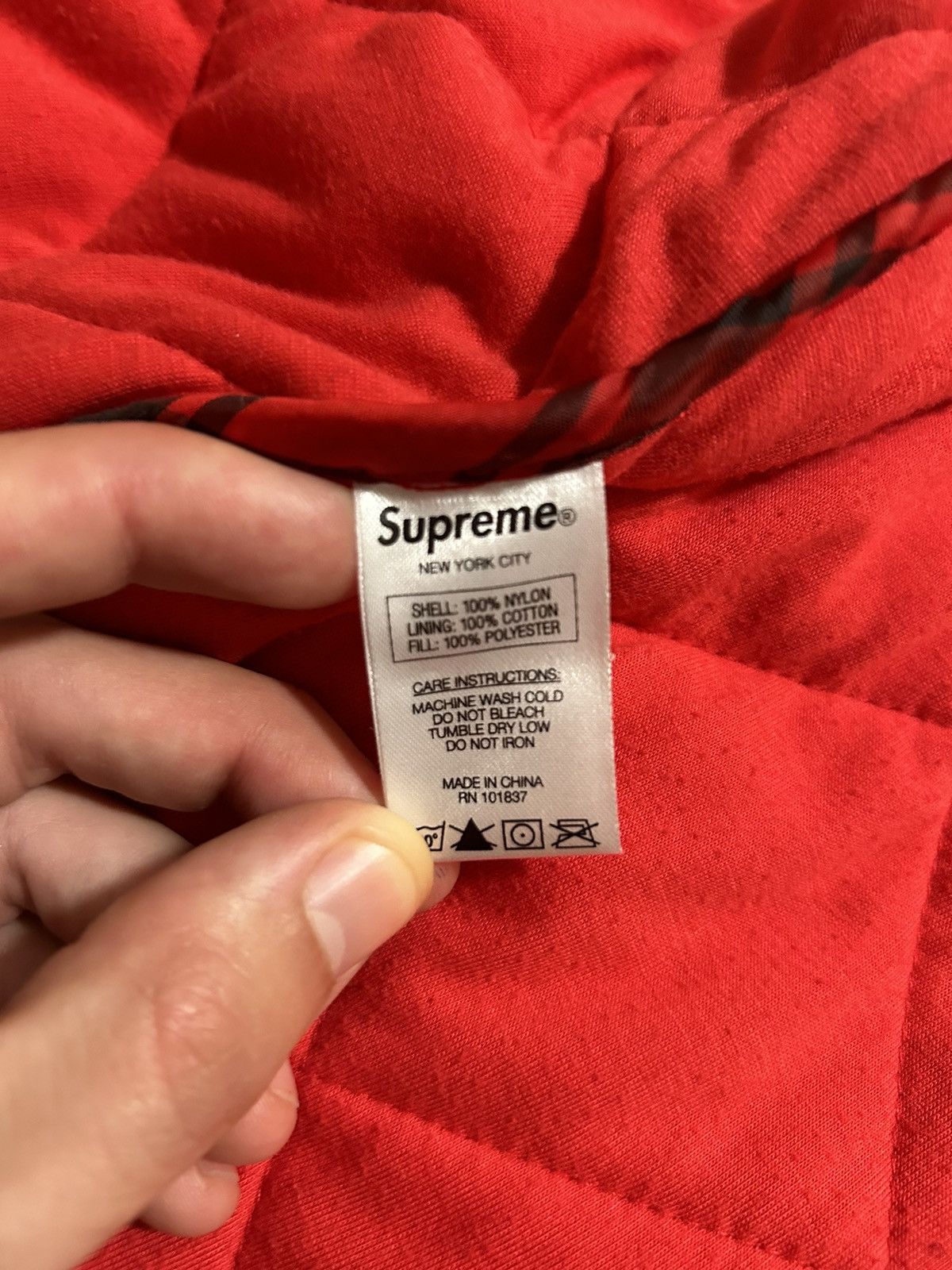 Supreme Supreme Quilted Work Jacket FW 2014 Size US M / EU 48-50 / 2 - 6 Thumbnail