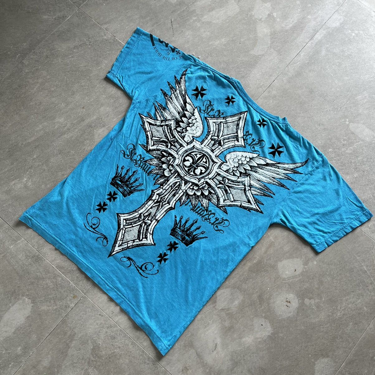 Other Y2K RAW STATE REDEMPTION CROSS WINGS Size US L / EU 52-54 / 3 - 6 Thumbnail