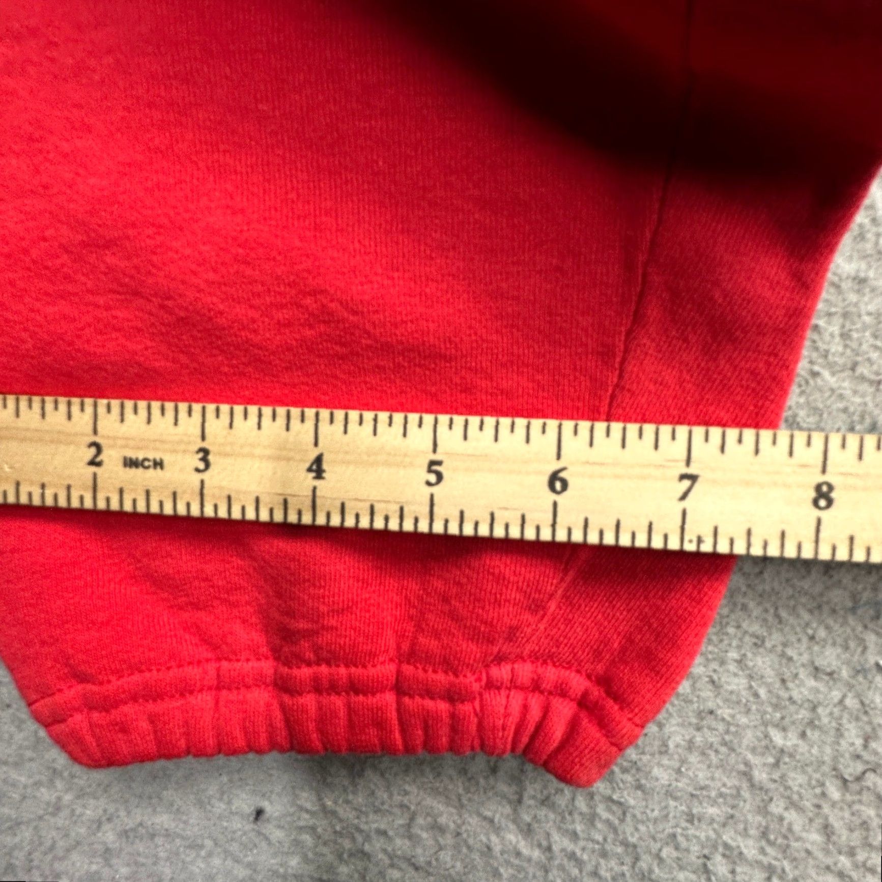 Russell Athletic VINTAGE 80s Russell Athletic Red Jogger Pants Mens M Sweatpants Drawstring Size US 31 - 6 Thumbnail