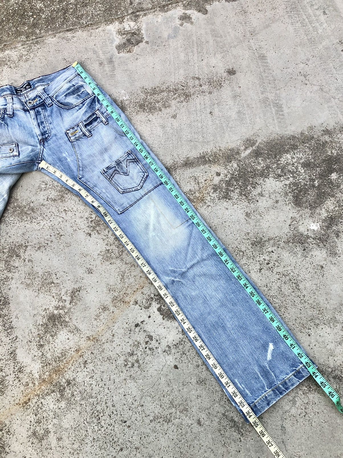 Hypebeast DOUBLE KNEE MULTIPOCKET B&B DENIM Size US 32 / EU 48 - 9 Thumbnail