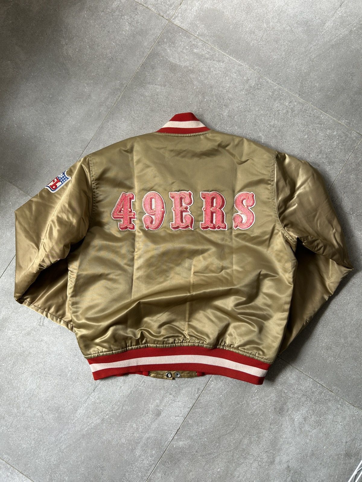 Starter Vintage NFL Starter 49ers Bomber Jacket Size US M / EU 48-50 / 2 - 2 Thumbnail