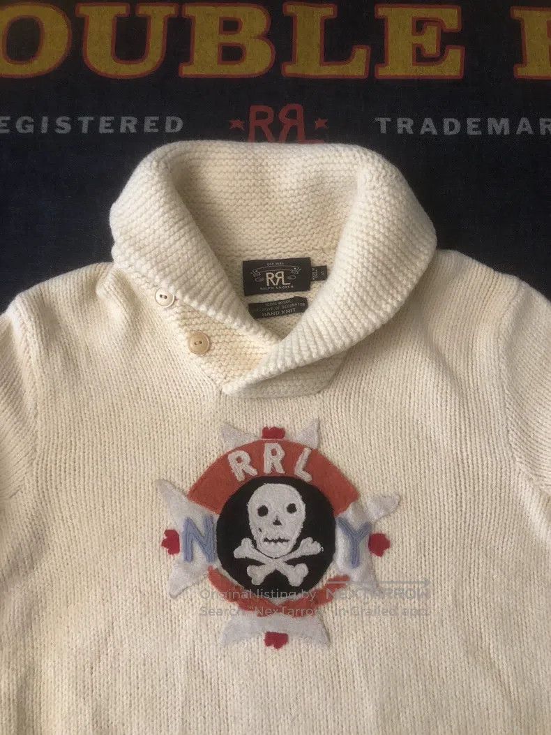 RRL Ralph Lauren RRL Ralph Lauren Early vintage embroidered wool sweater Size US S / EU 44-46 / 1 - 2 Thumbnail