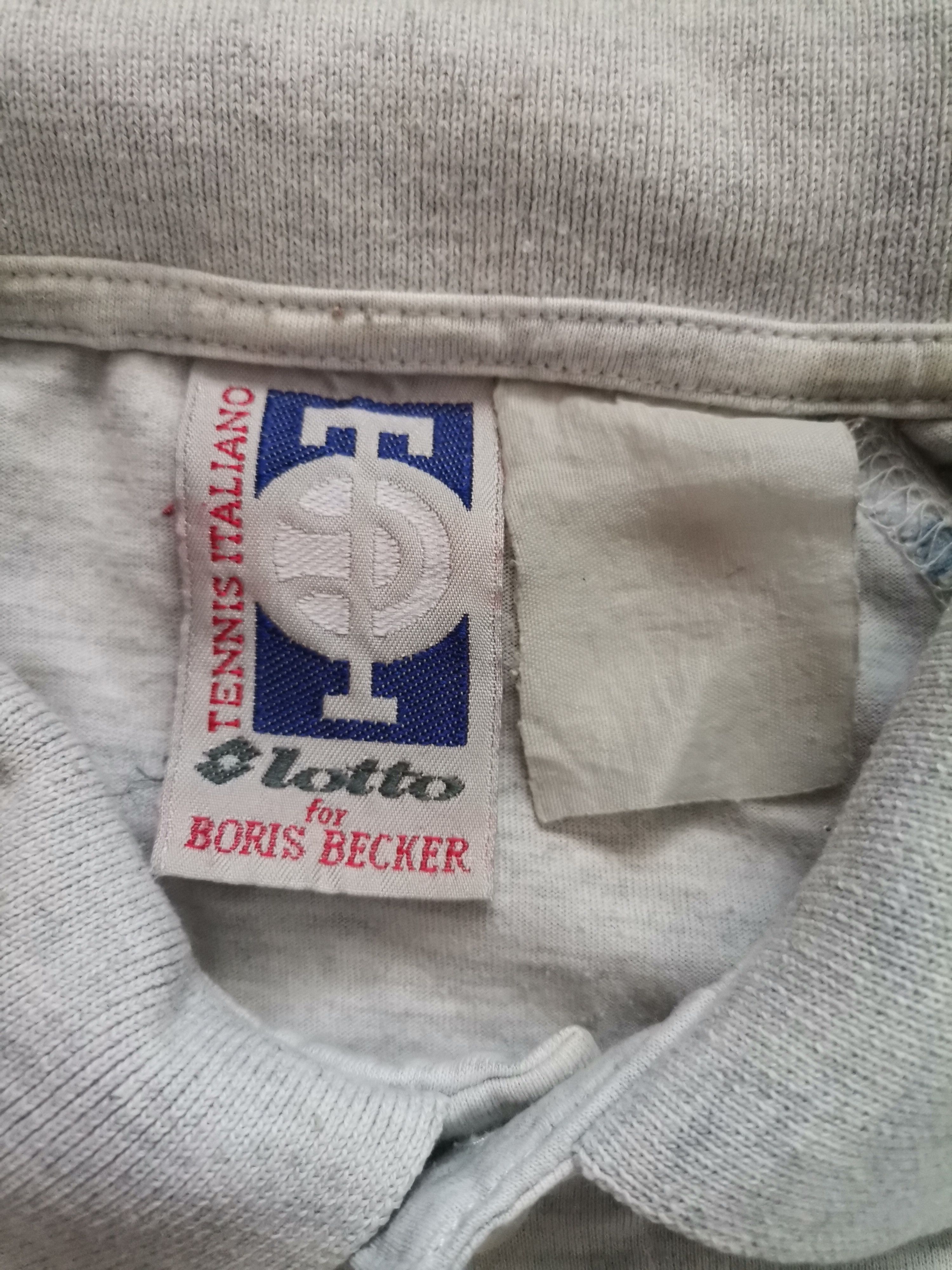 Lotto Sport Vintage Lotto Boris Becker Aztec Polo Size US L / EU 52-54 / 3 - 4 Thumbnail