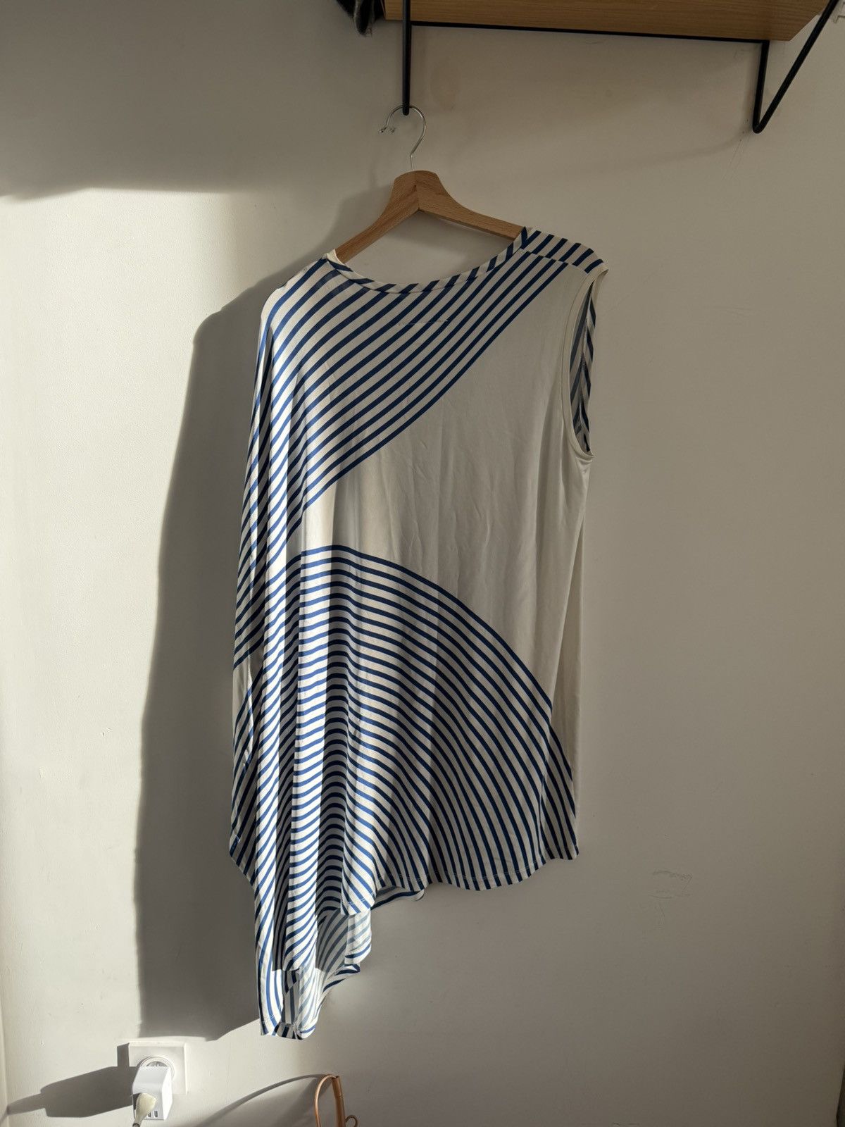 MM6 MM6 Assymetrical Striped Dress Size S / US 4 / IT 40 - 3 Thumbnail