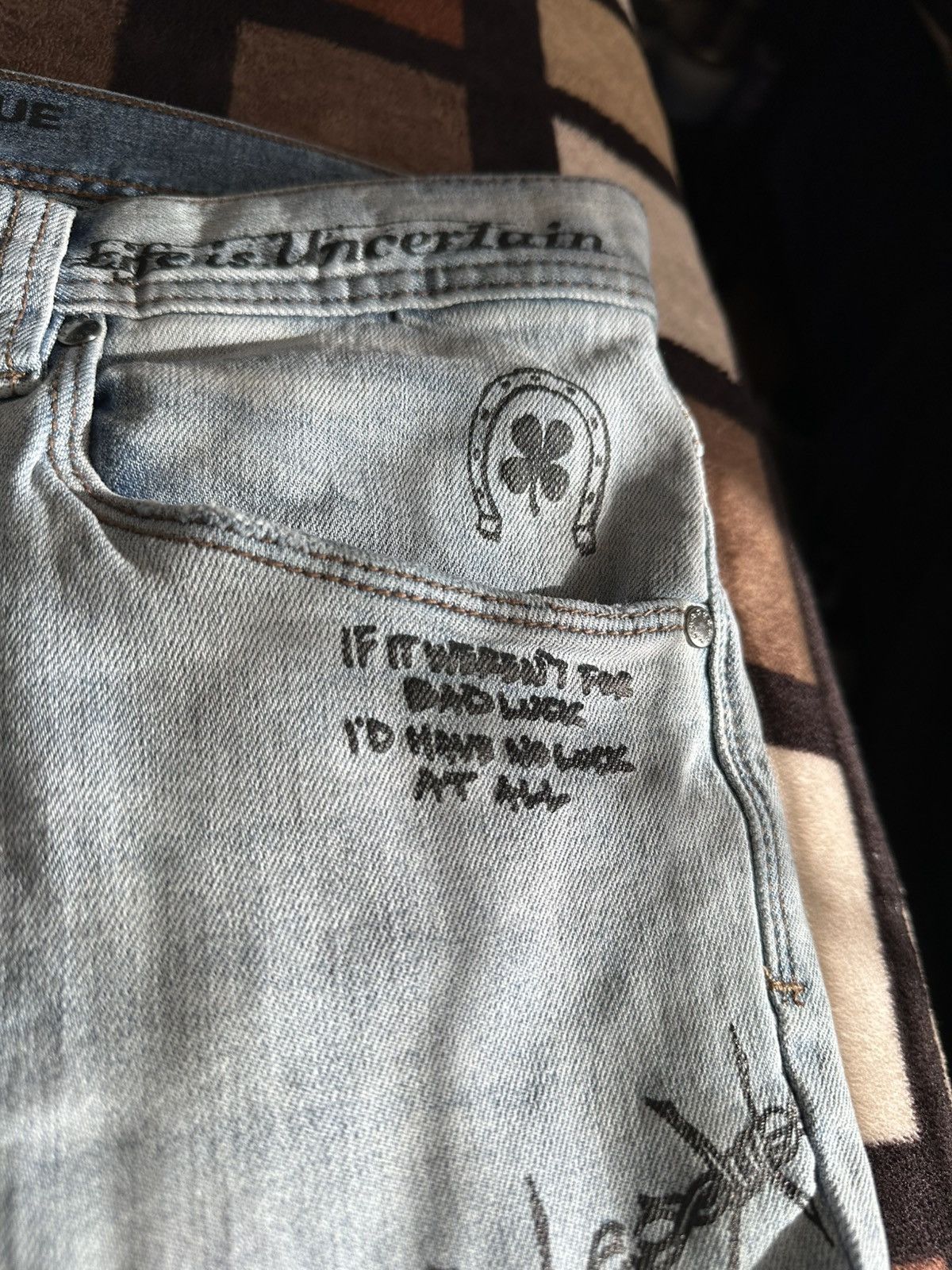 Ninth hall tattoo jeans