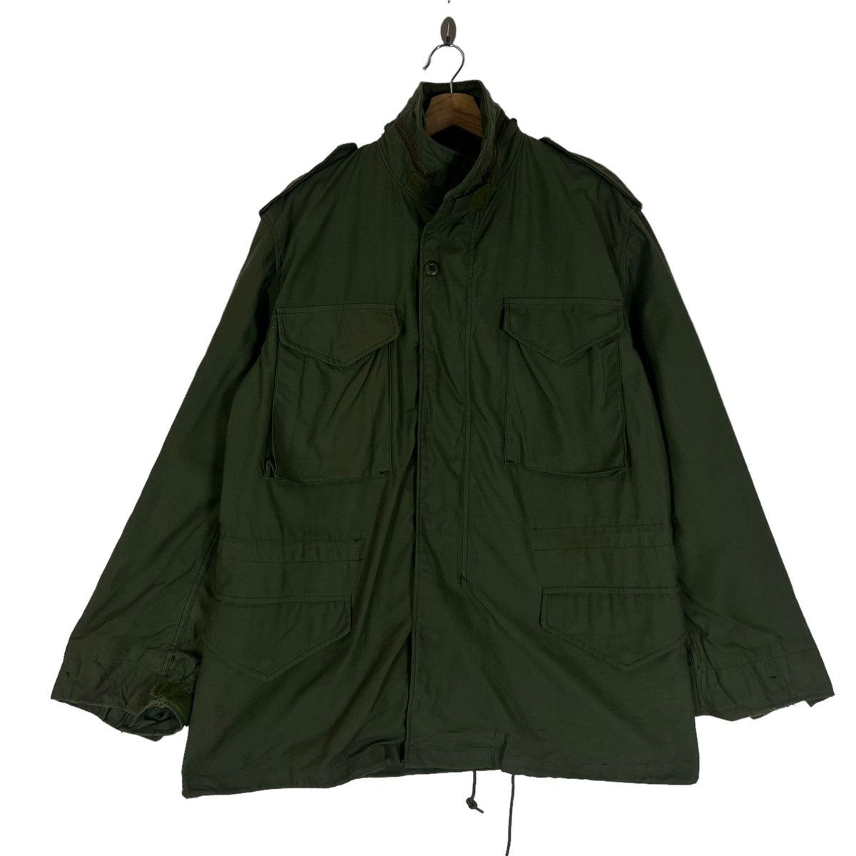 Alpha Industries 🔥80’s Vintage Alpha Industries USA Cold Weather Man’s Field Size US M / EU 48-50 / 2 - 1 Thumbnail