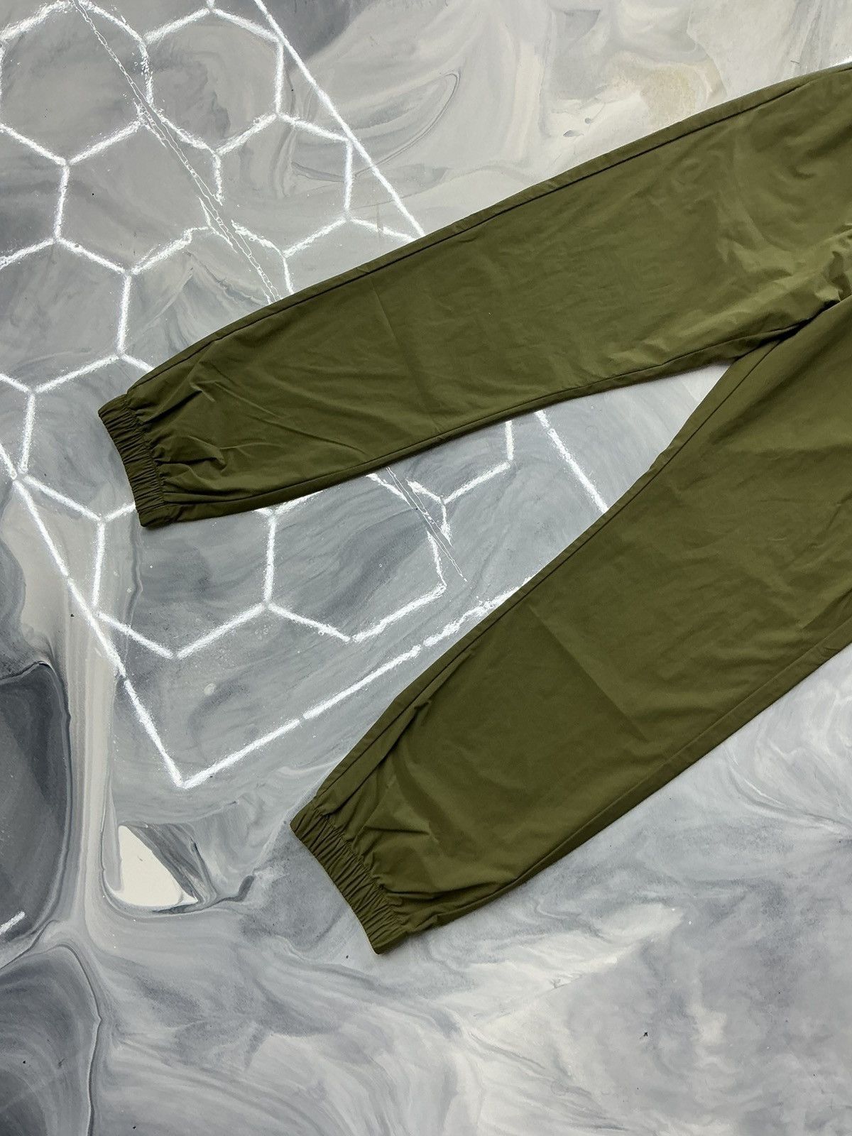 Off-White Off White Track Pants Olive Green Size L Size US 34 / EU 50 - 3 Thumbnail