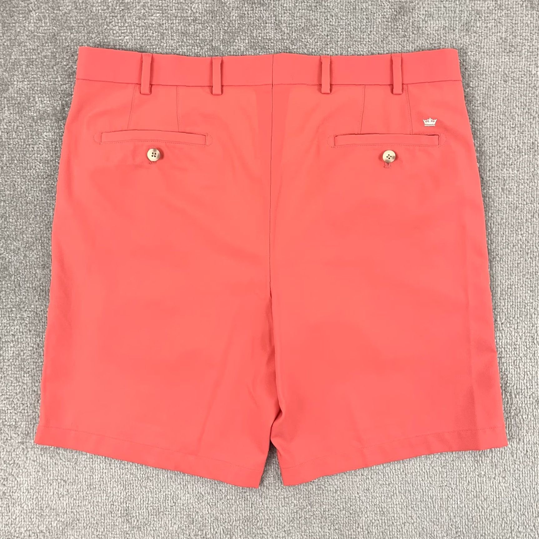 Peter Millar Peter Millar Salem Shorts Mens 36 9" Pink Orange Performance Kings Creek Crown Size US 36 / EU 52 - 6 Thumbnail